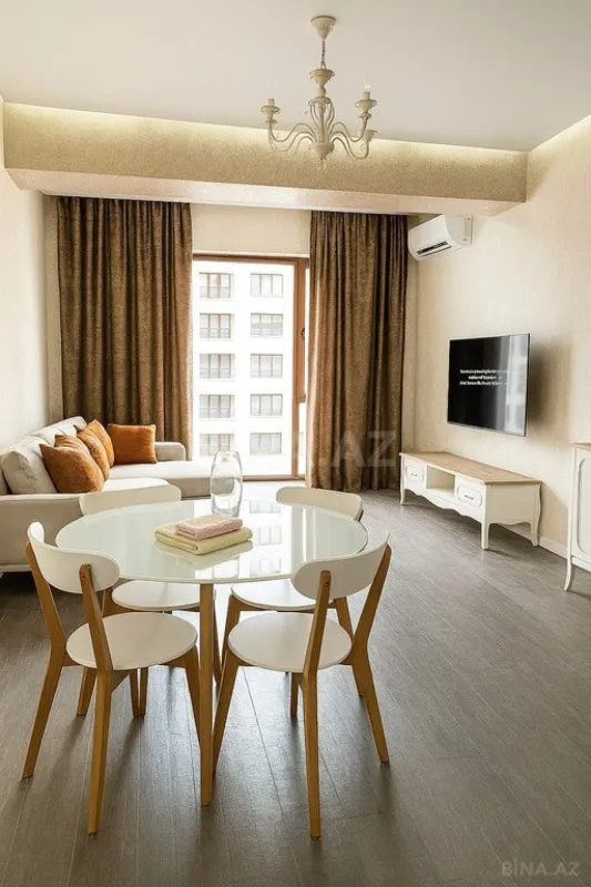 Kirayə verilir 1 otaqlı mənzil 80 m²