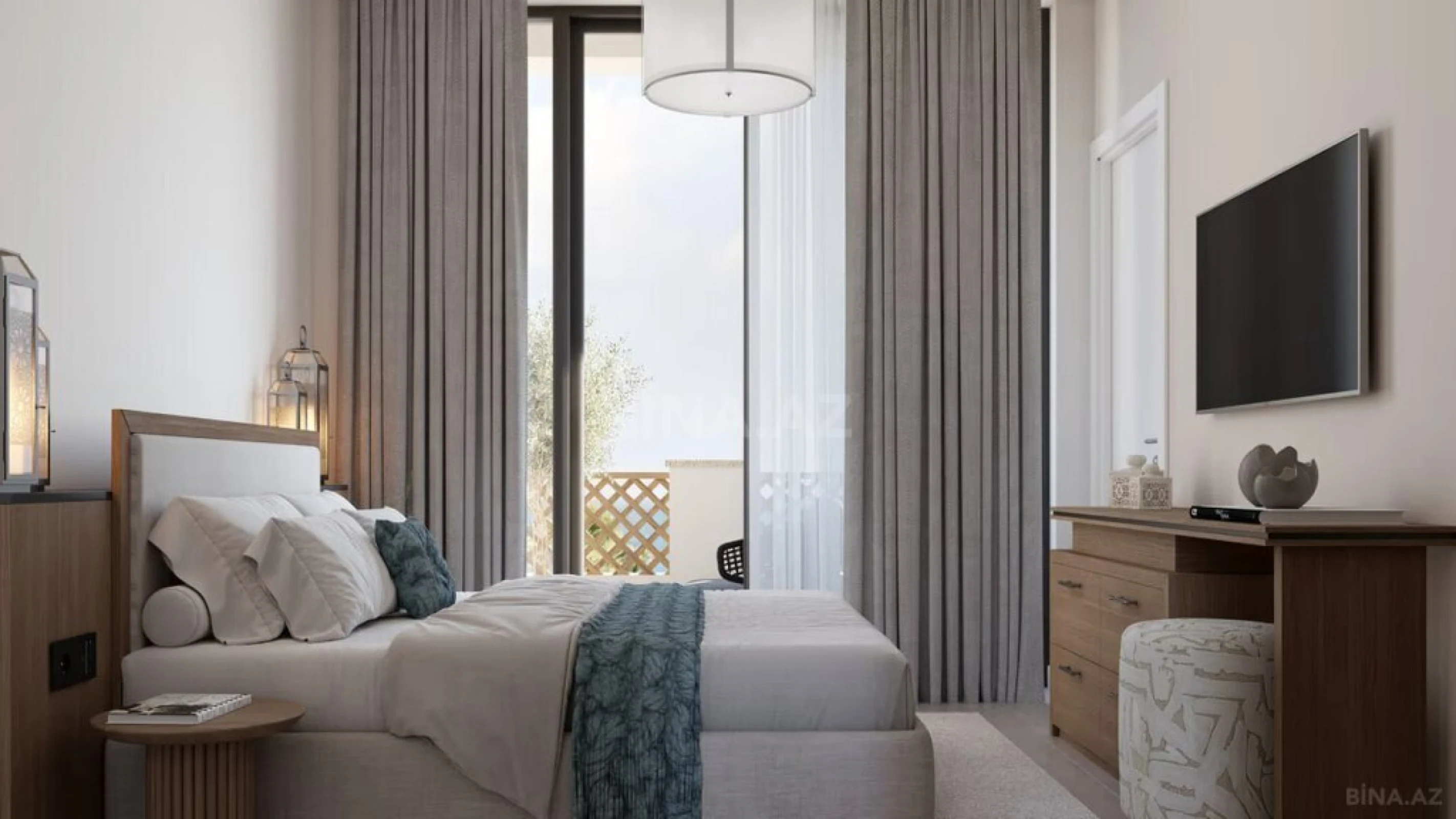Satılır 2 otaqlı mənzil 62 m²