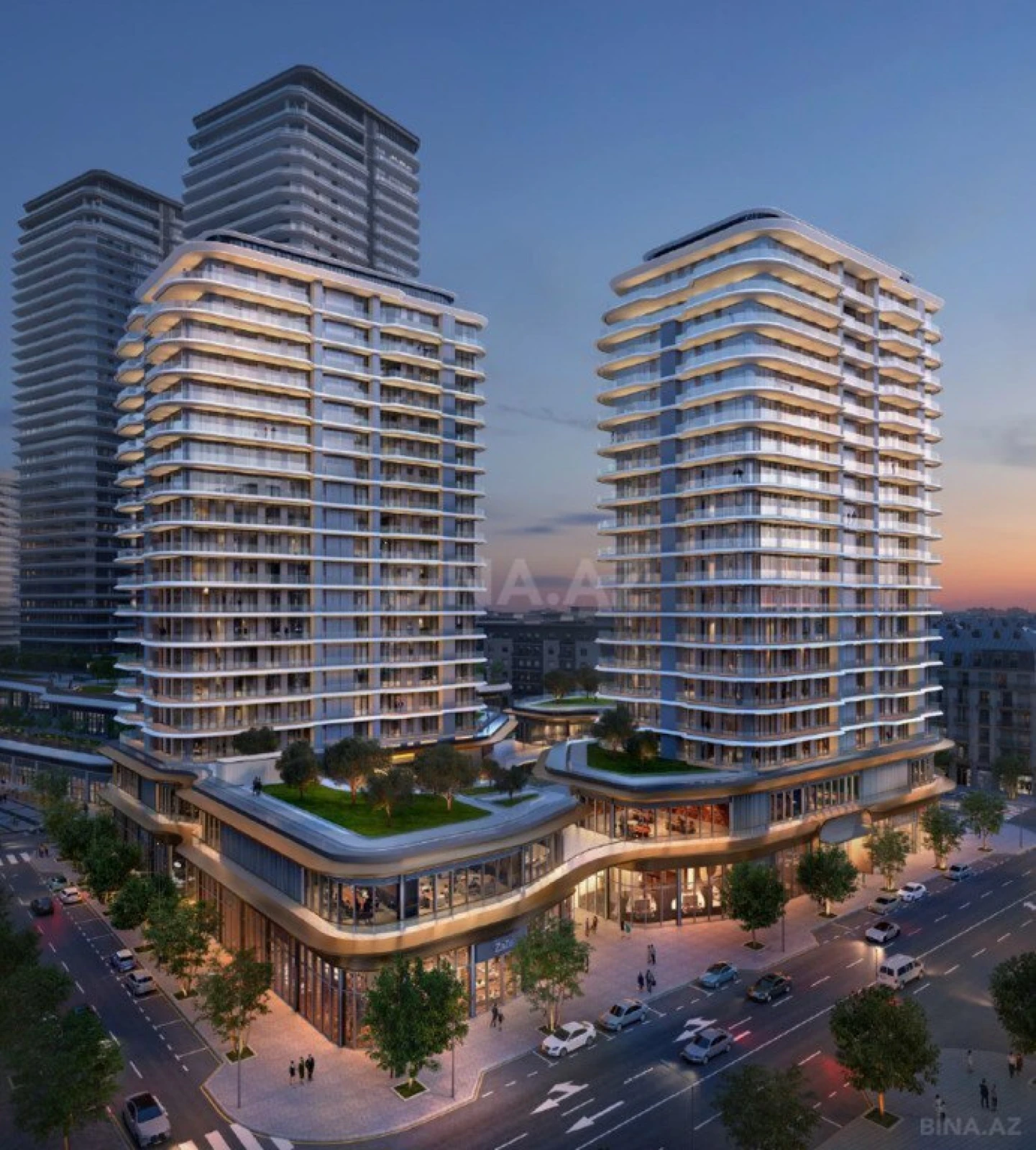 Satılır 4 otaqlı mənzil 240 m²