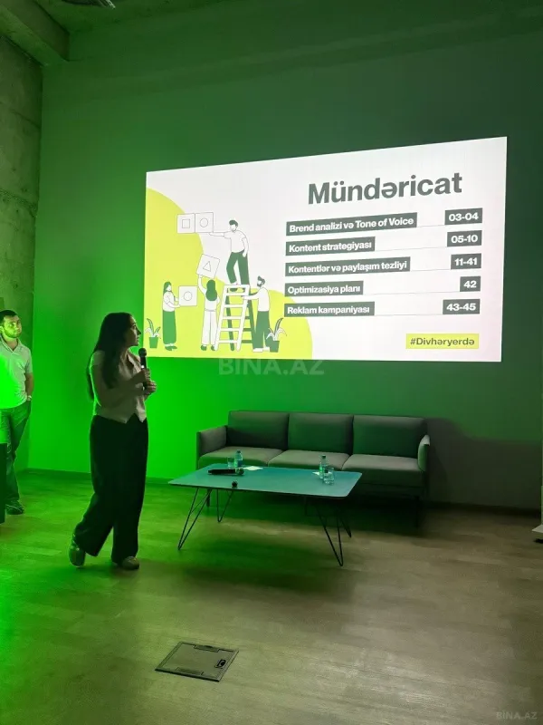 Kirayə verilir obyekt 205 m²