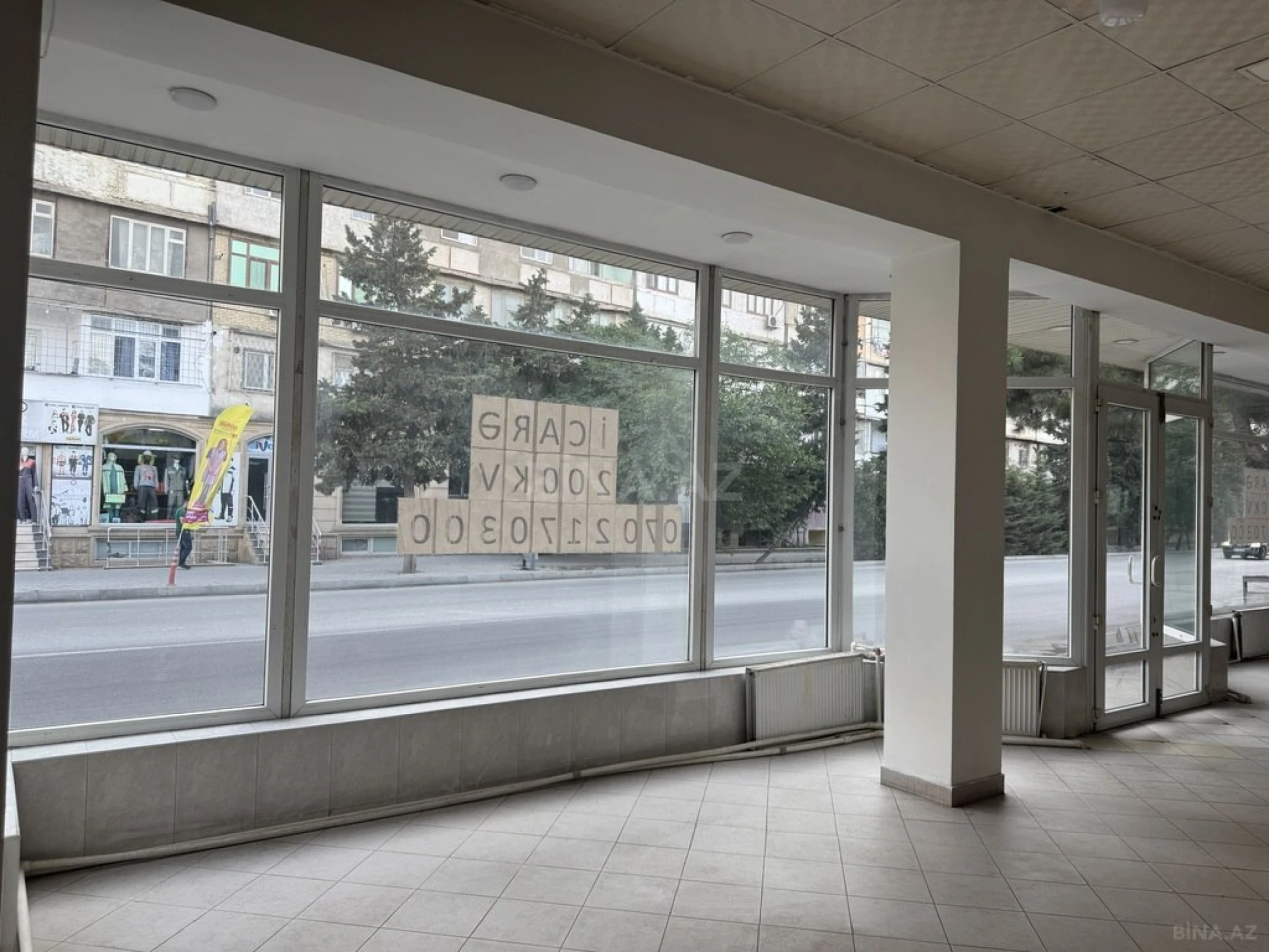 Kirayə verilir obyekt 200 m²