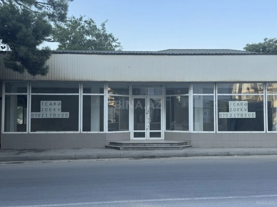 Kirayə verilir obyekt 200 m²