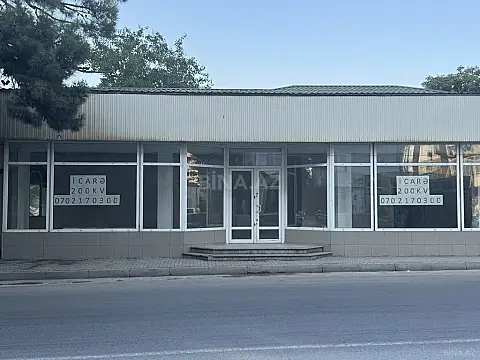 Kirayə verilir obyekt 200 m²