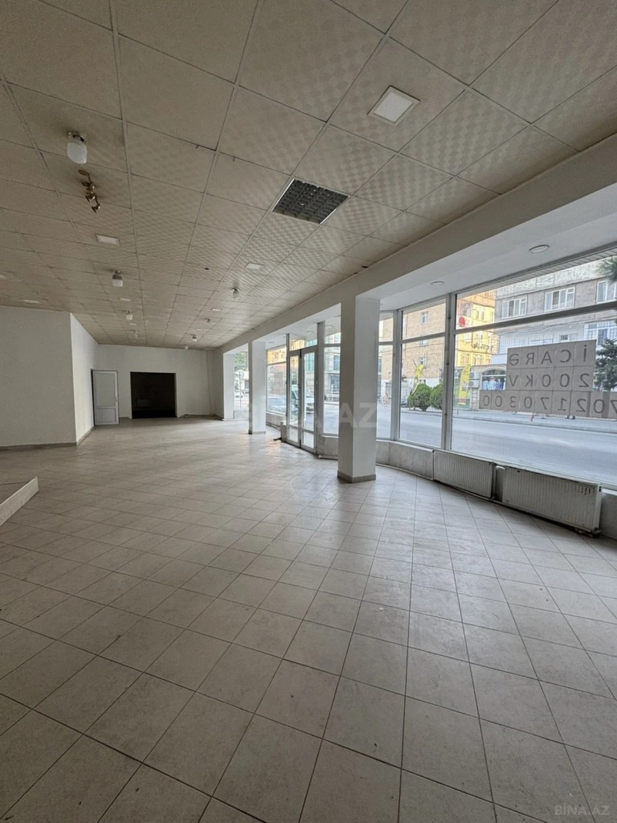 Kirayə verilir obyekt 200 m²