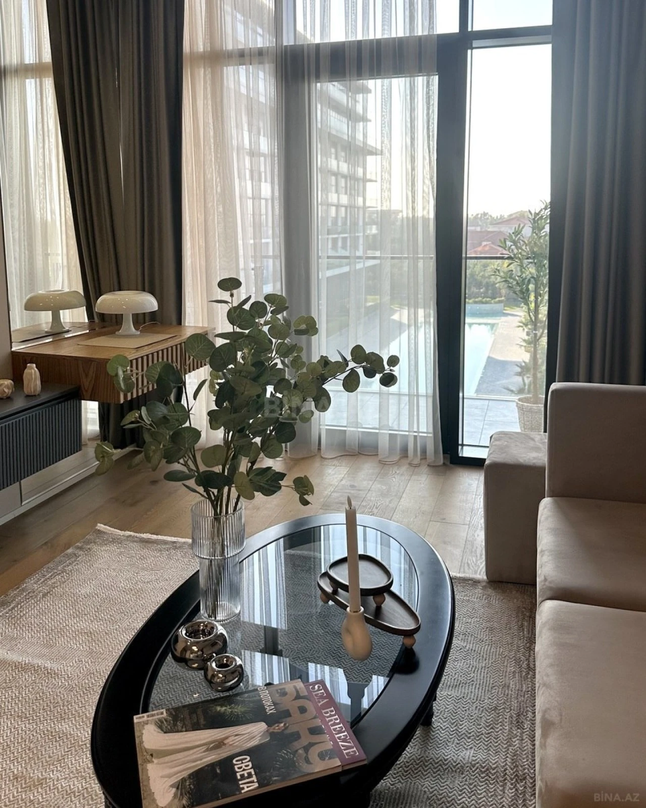 Kirayə verilir 2 otaqlı mənzil 72 m²