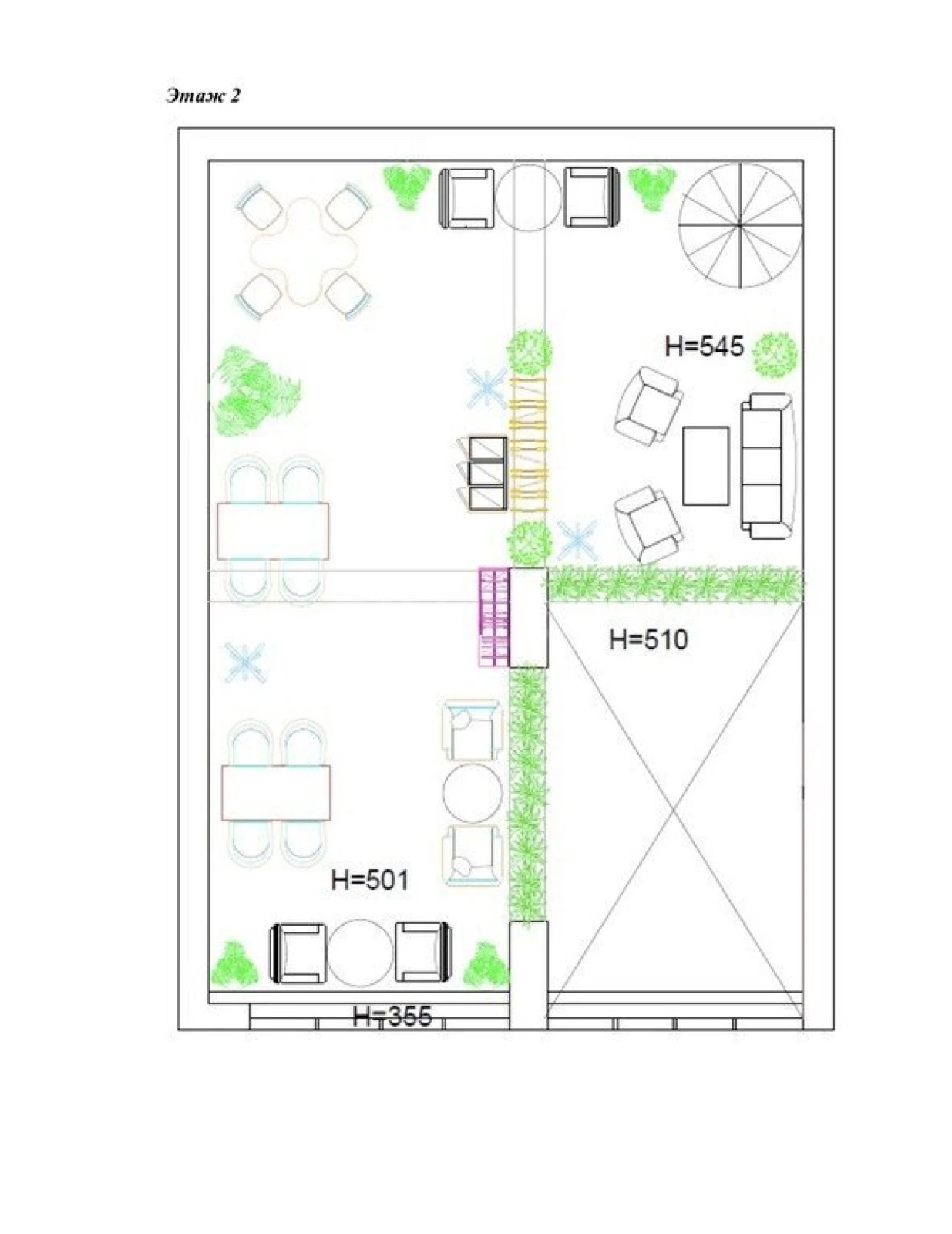 Kirayə verilir obyekt 84 m²