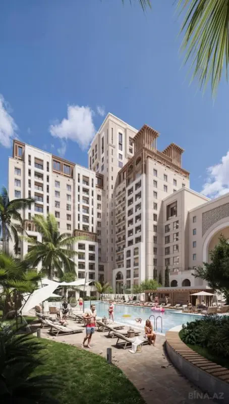 Satılır 1 otaqlı mənzil 74.7 m²
