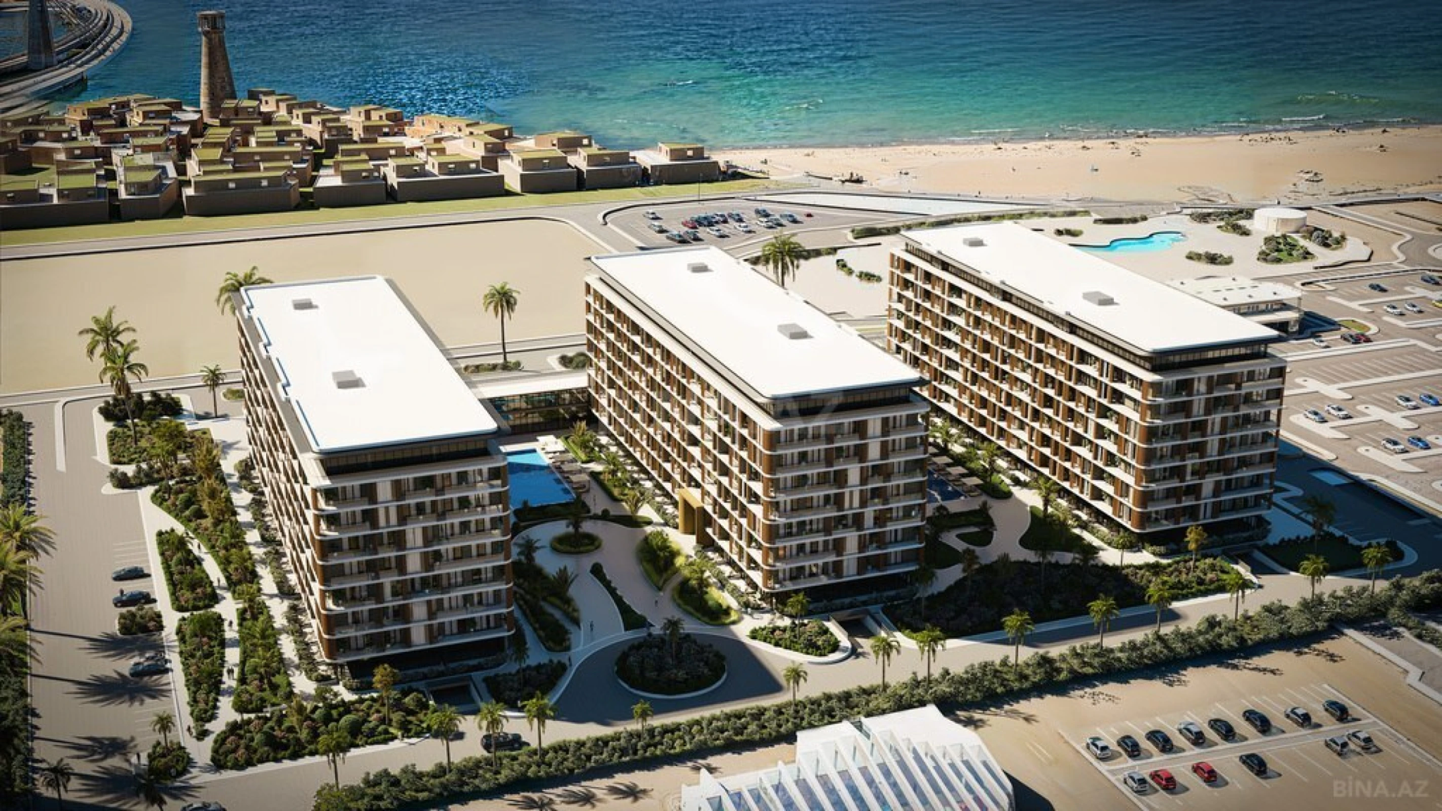 Satılır 2 otaqlı mənzil 69.4 m²