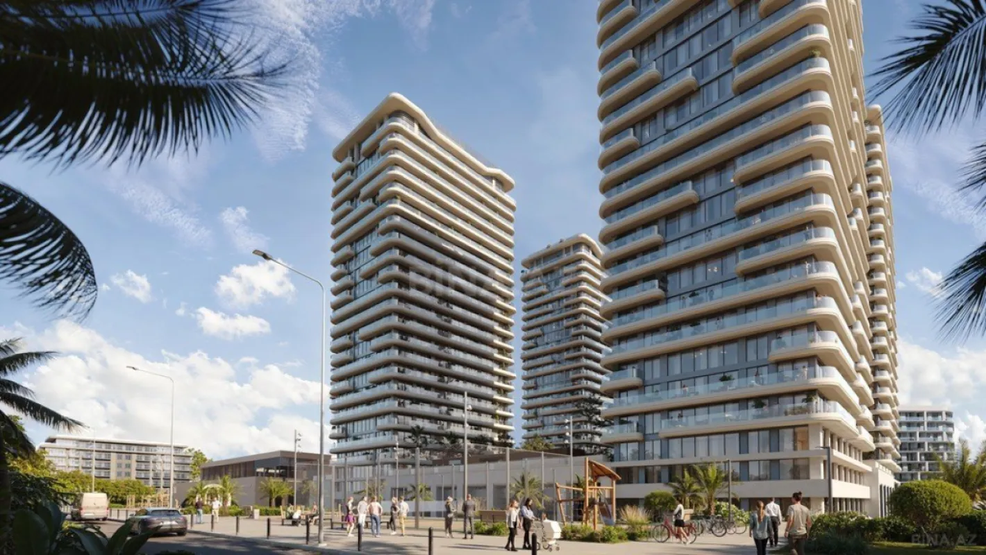 Satılır 1 otaqlı mənzil 56.7 m²