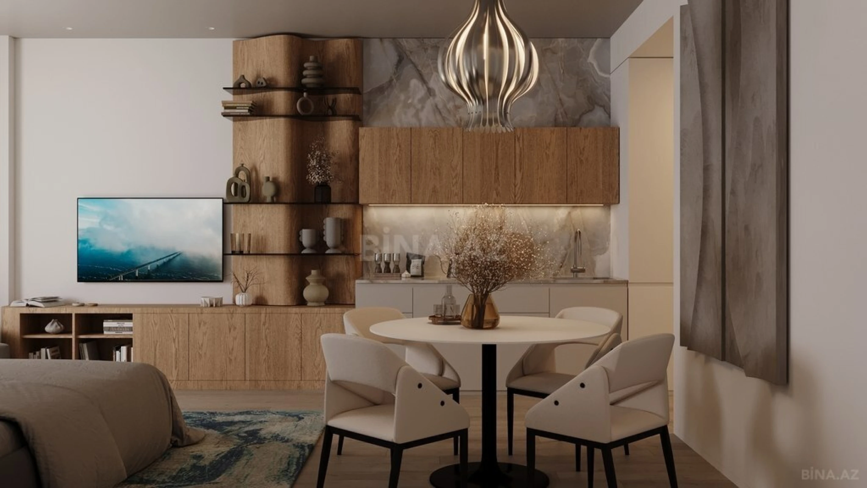 Satılır 2 otaqlı mənzil 81.5 m²