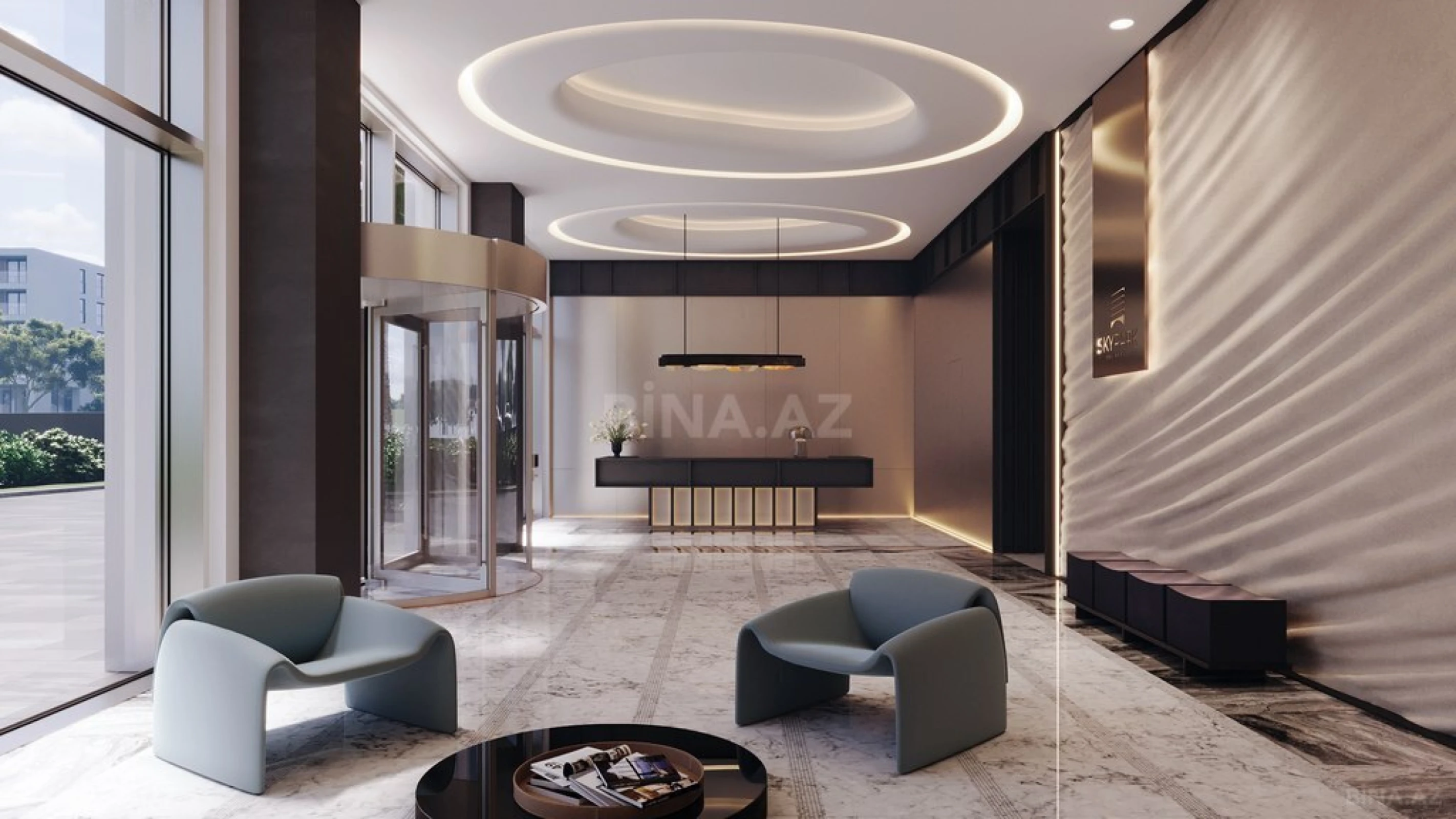 Satılır 1 otaqlı mənzil 56.3 m²