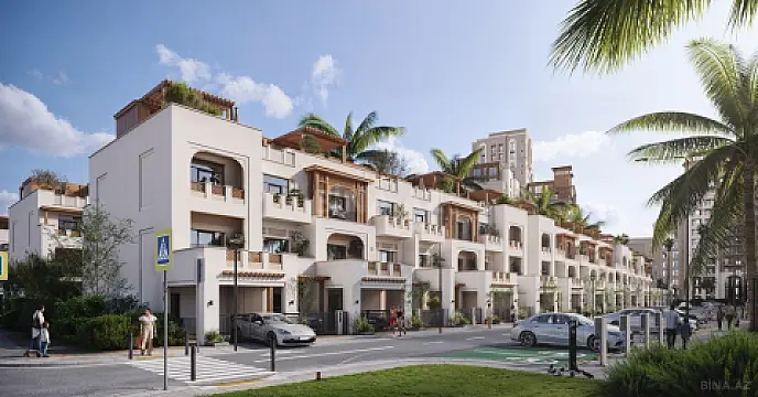 Satılır 1 otaqlı mənzil 47.4 m²