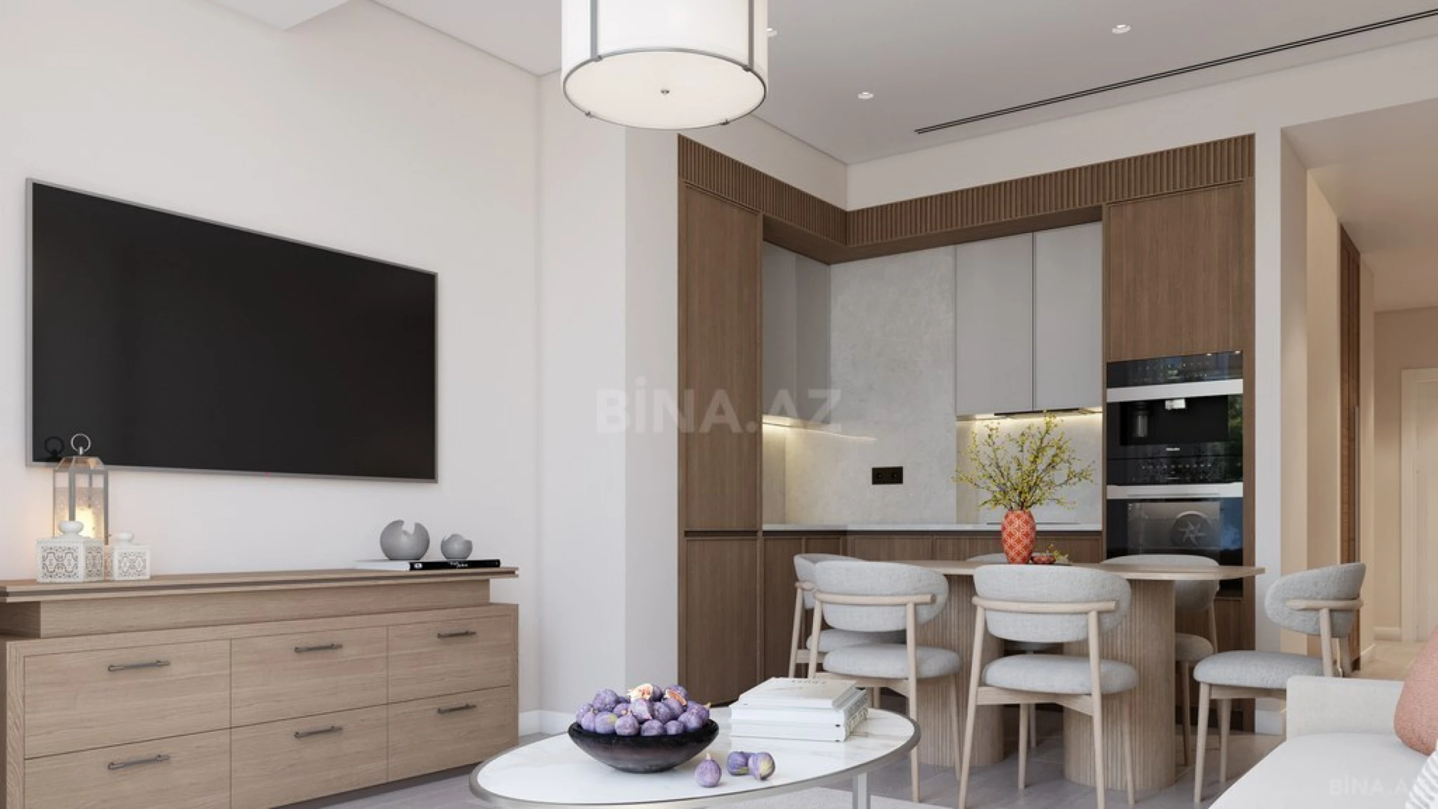 Satılır 1 otaqlı mənzil 47.4 m²