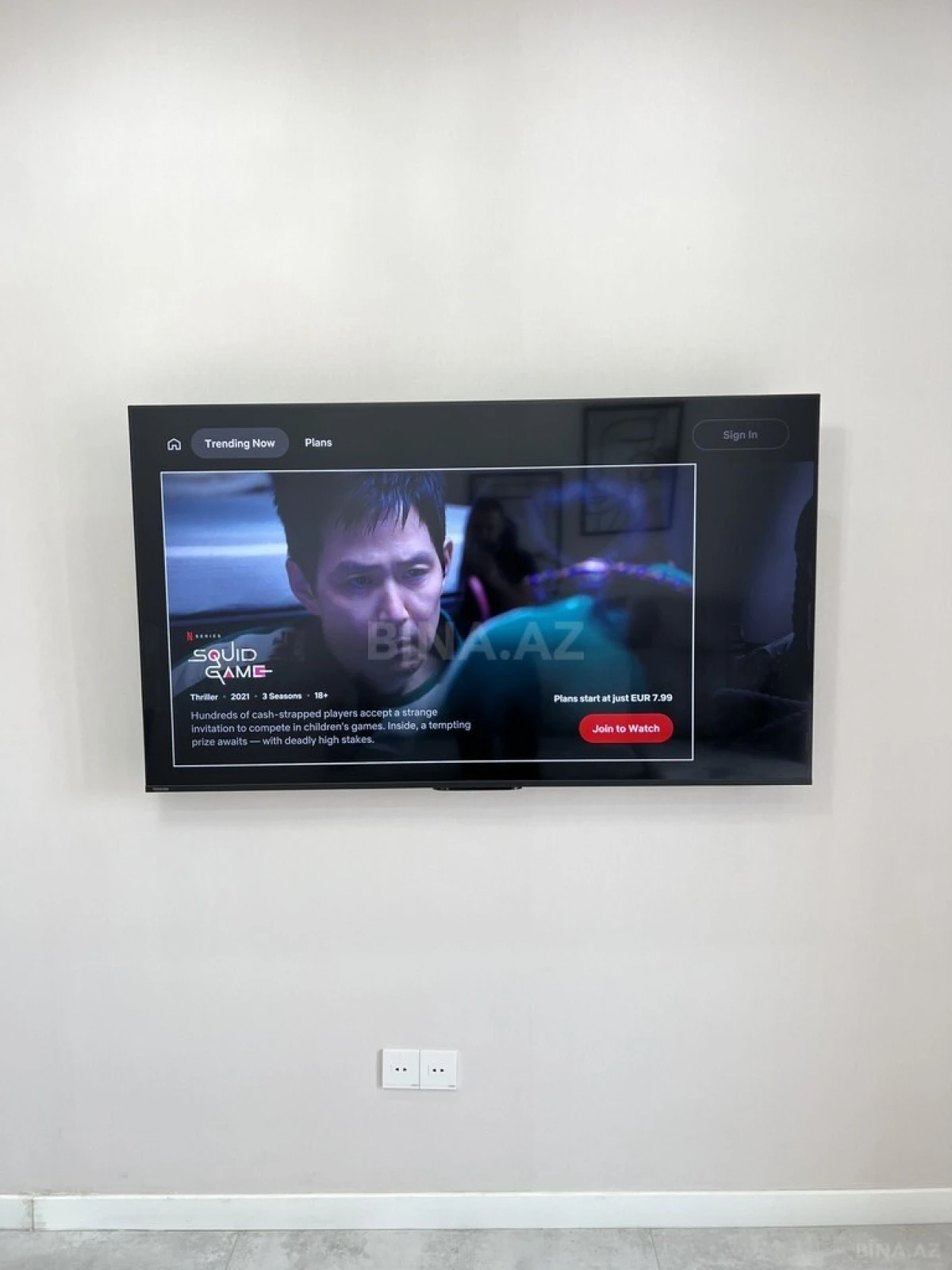 Kirayə verilir 4 otaqlı mənzil 135 m²