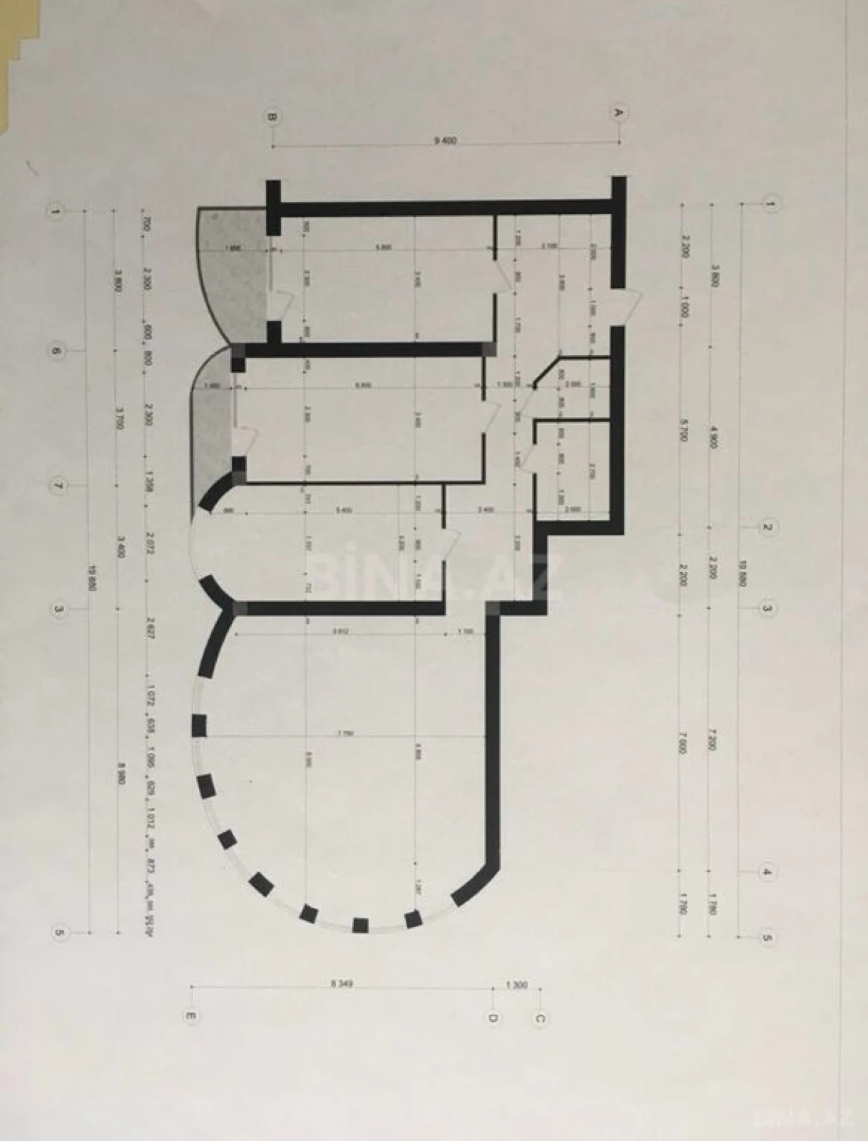 Satılır 3 otaqlı mənzil 157 m²