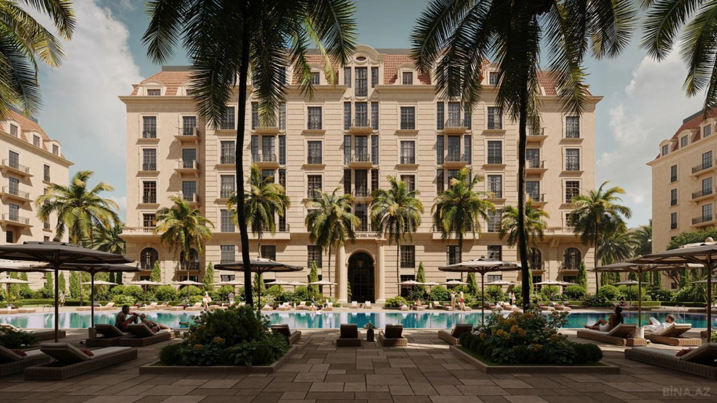 Satılır 1 otaqlı mənzil 53 m²