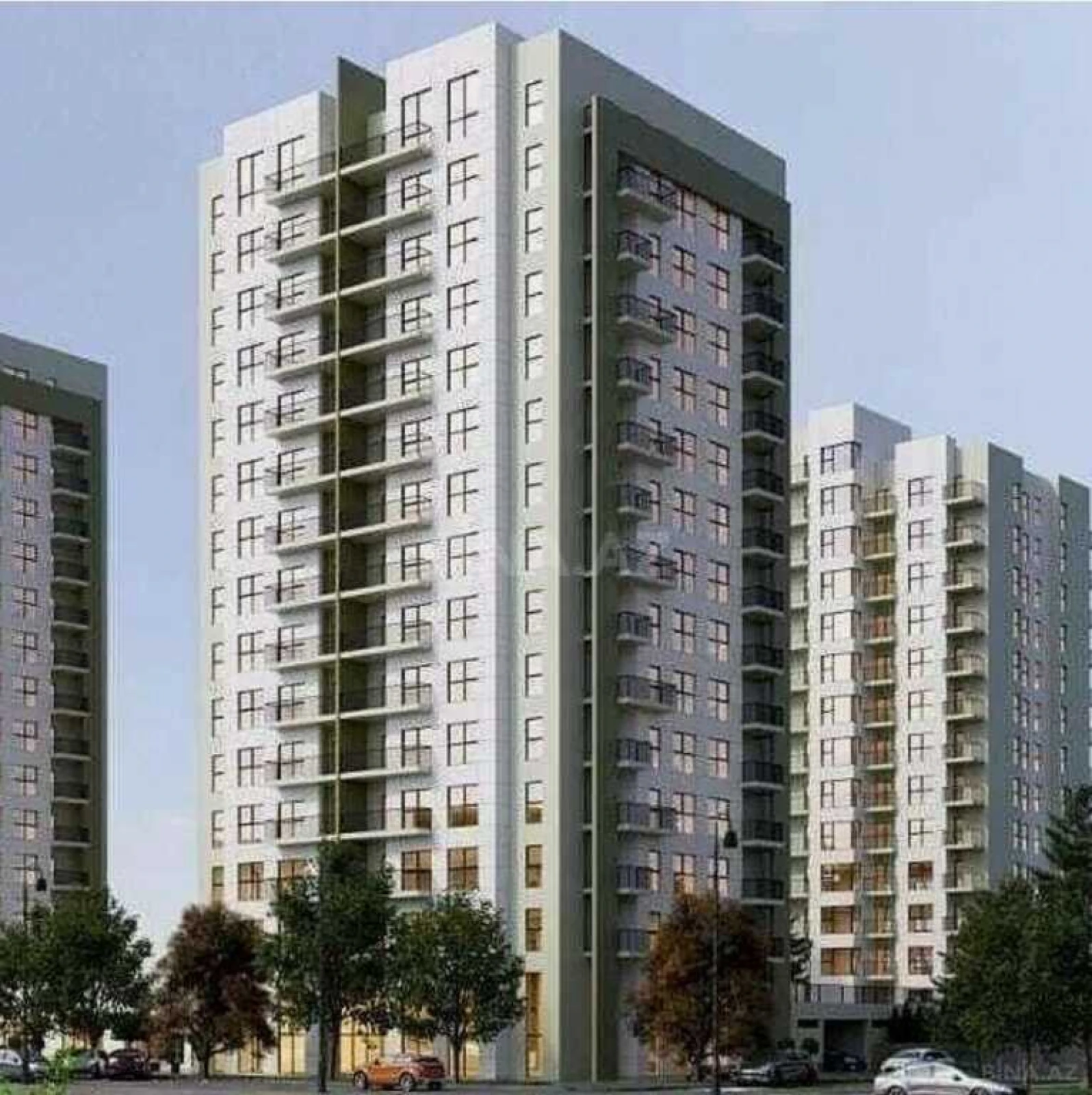 Satılır 2 otaqlı mənzil 68 m²