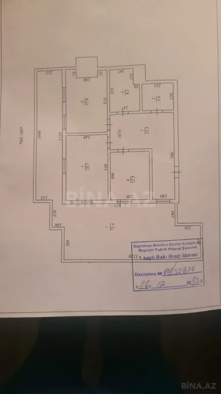 Satılır 3 otaqlı mənzil 155 m²