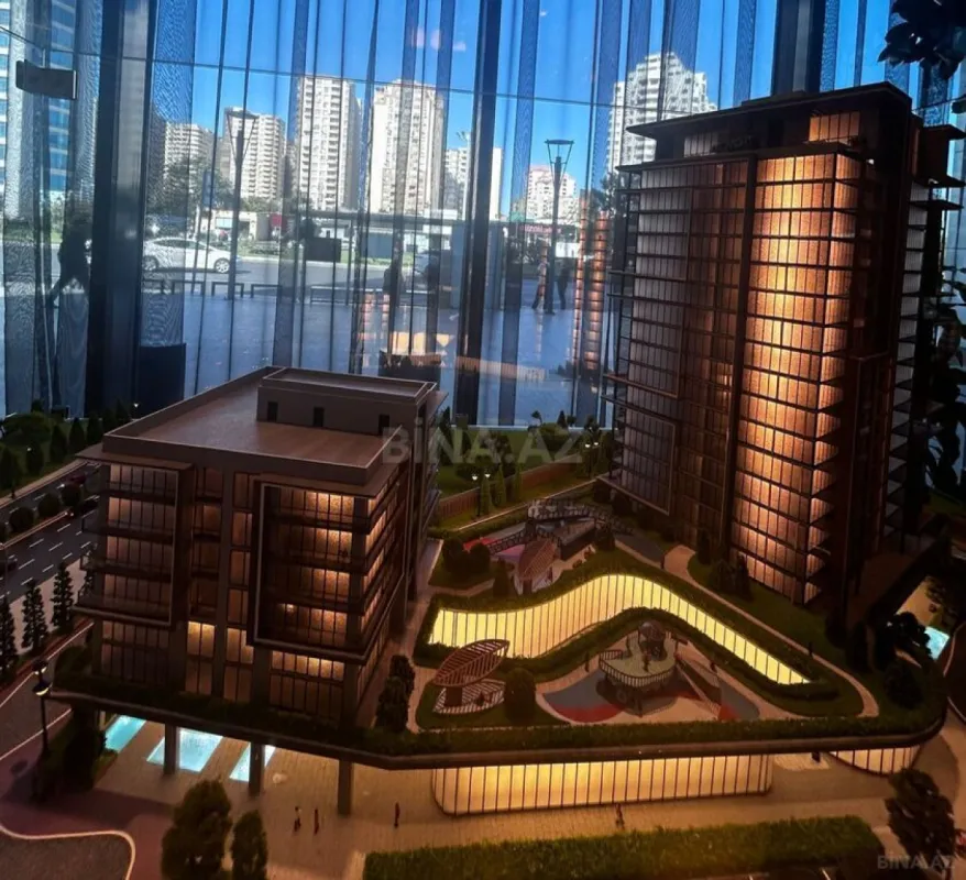 Satılır 2 otaqlı mənzil 56 m²