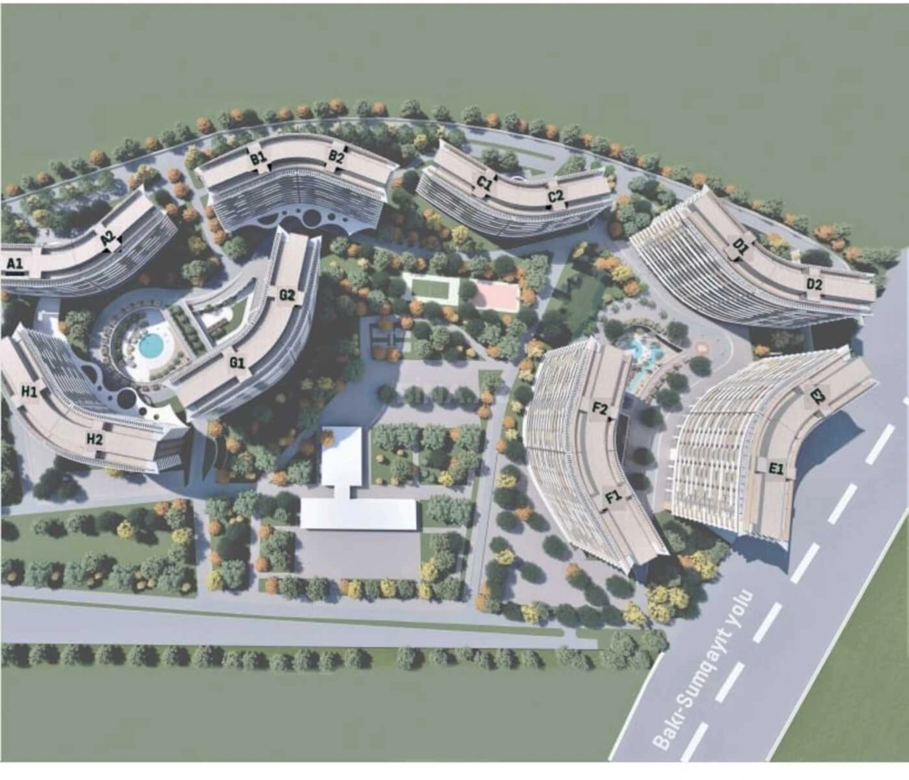 Satılır 3 otaqlı mənzil 146 m²