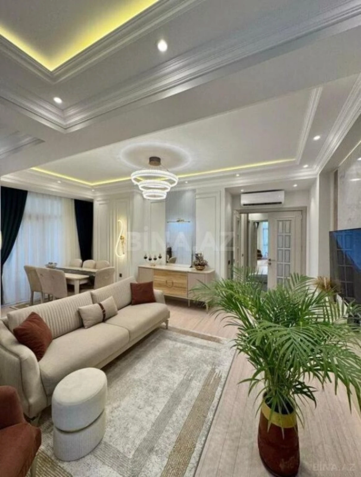 Satılır 3 otaqlı mənzil 126 m²