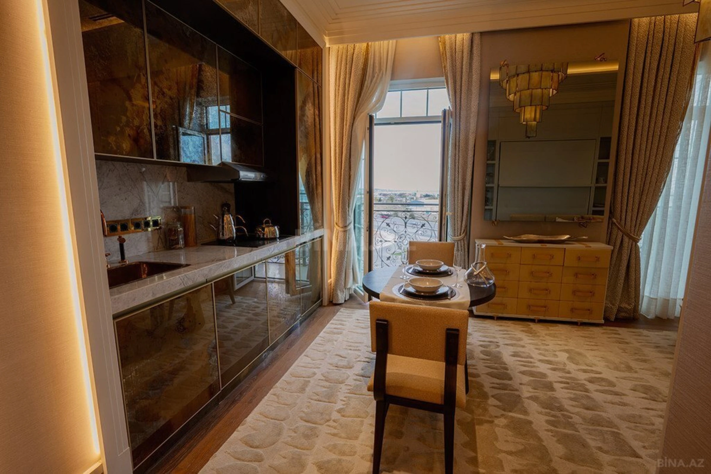 Kirayə verilir 2 otaqlı mənzil 65 m²