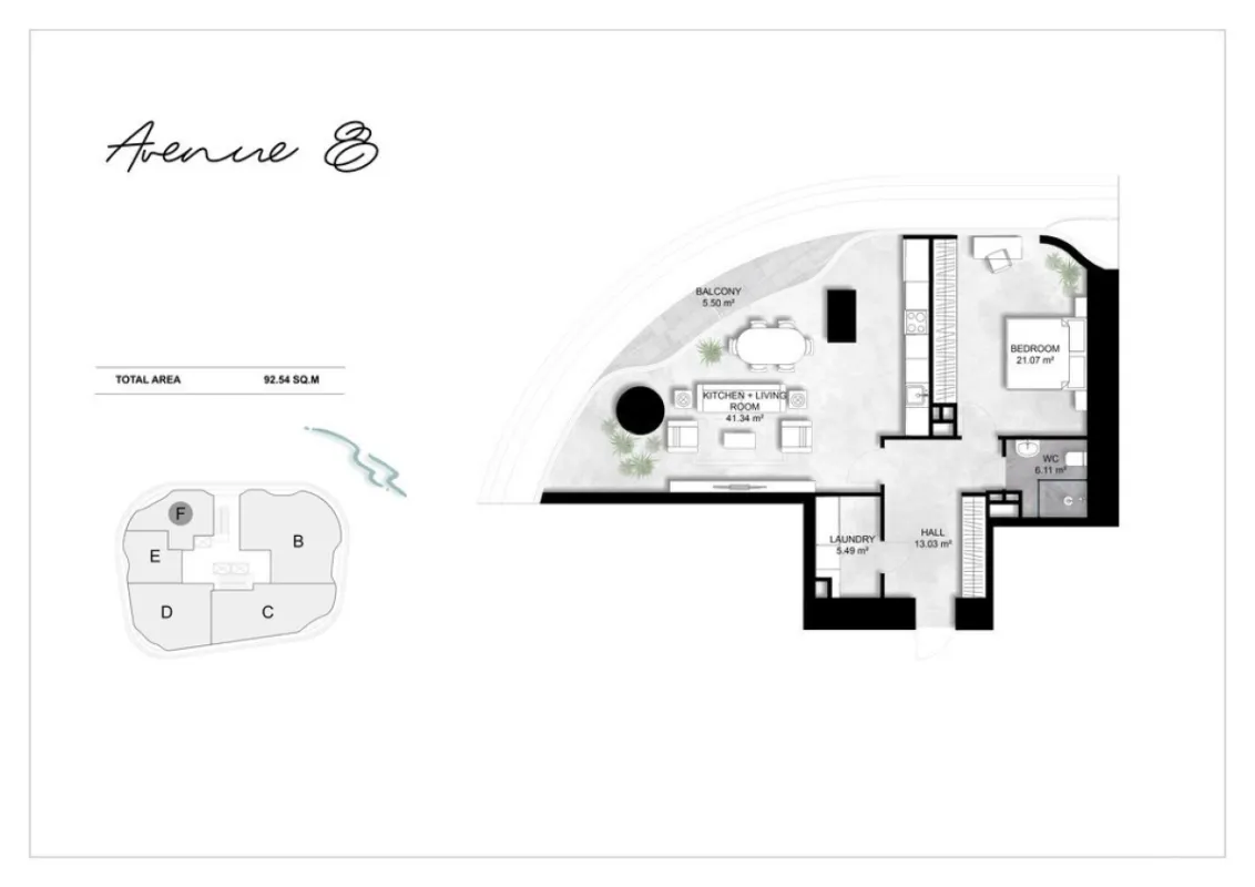 Satılır 2 otaqlı mənzil 92.5 m²