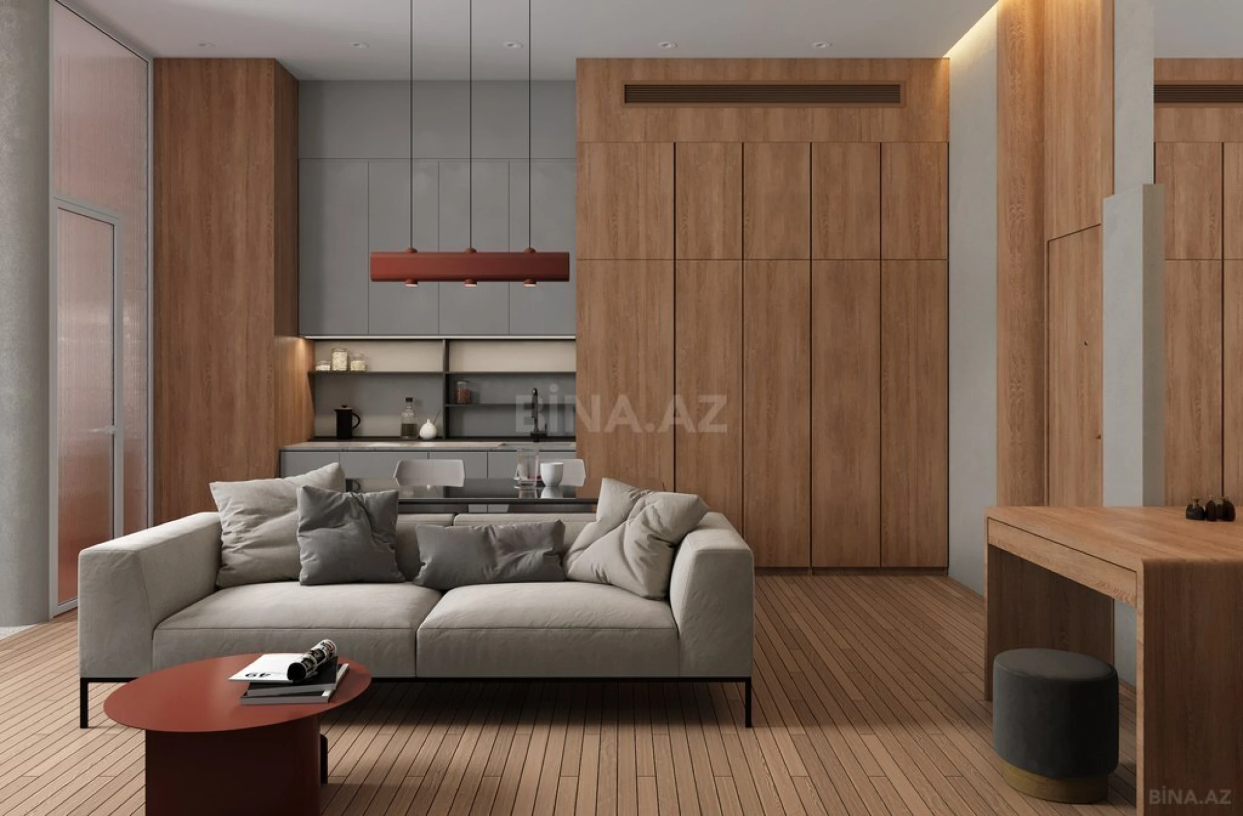 Satılır 1 otaqlı mənzil 72.5 m²