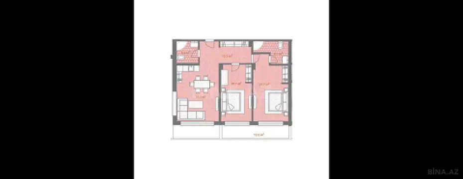 Satılır 3 otaqlı mənzil 157.8 m²