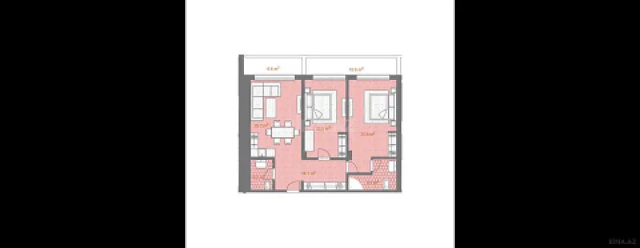 Satılır 3 otaqlı mənzil 136 m²