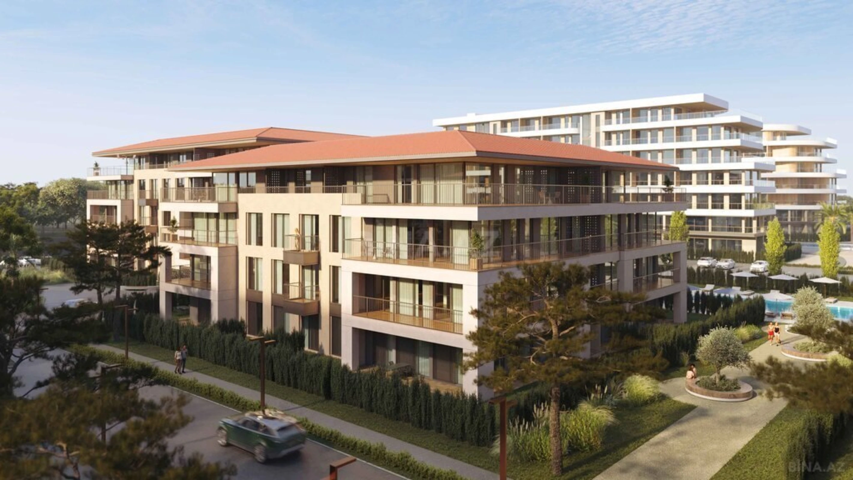 Satılır 2 otaqlı mənzil 126.4 m²