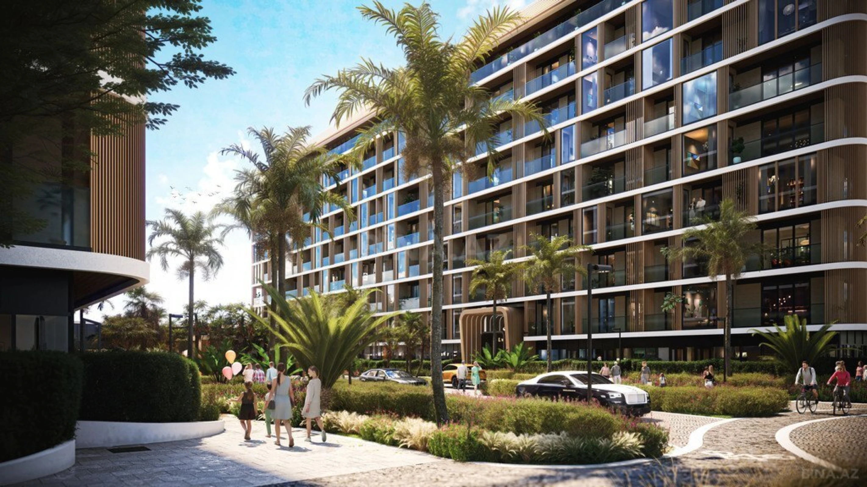 Satılır 2 otaqlı mənzil 69.8 m²