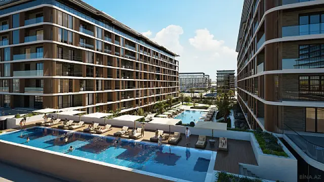 Satılır 2 otaqlı mənzil 69.8 m²