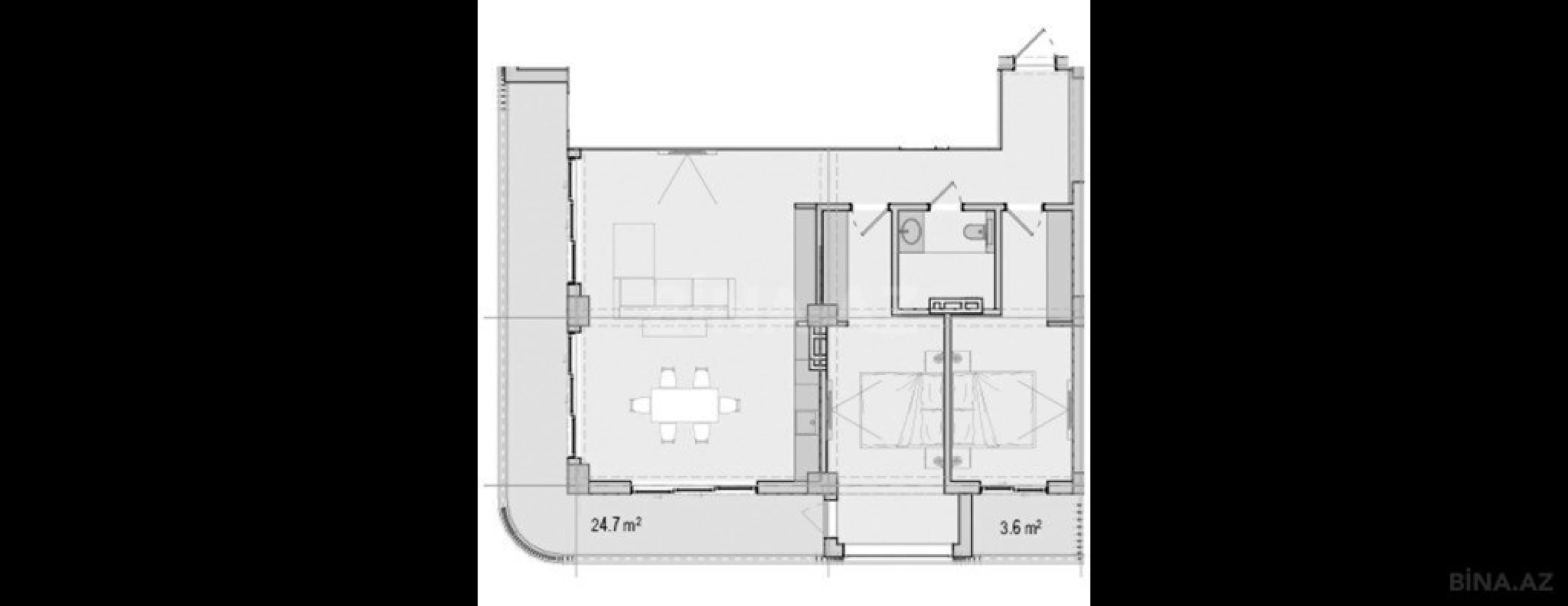 Satılır 3 otaqlı mənzil 142.1 m²