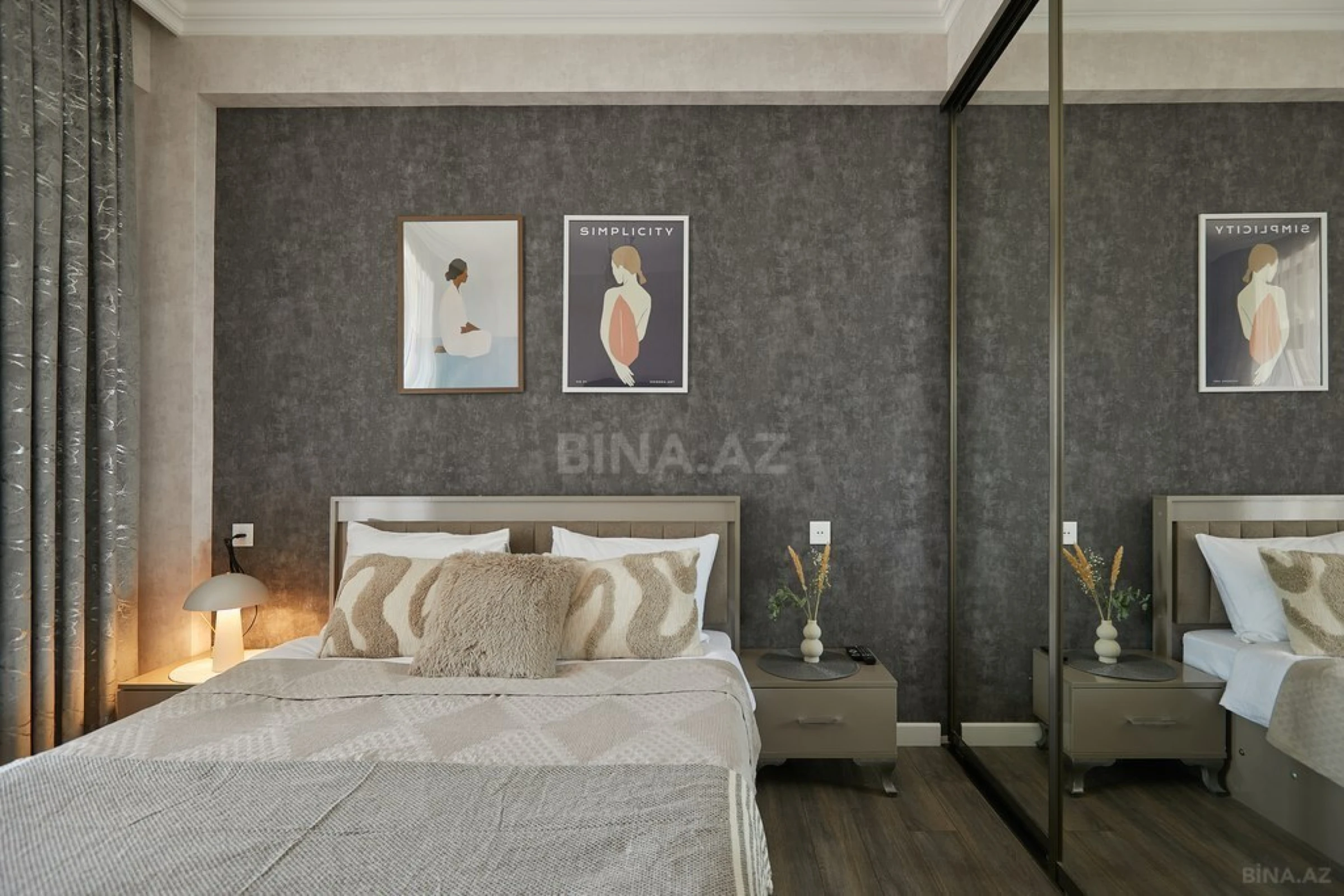 Kirayə verilir 2 otaqlı mənzil 48 m²