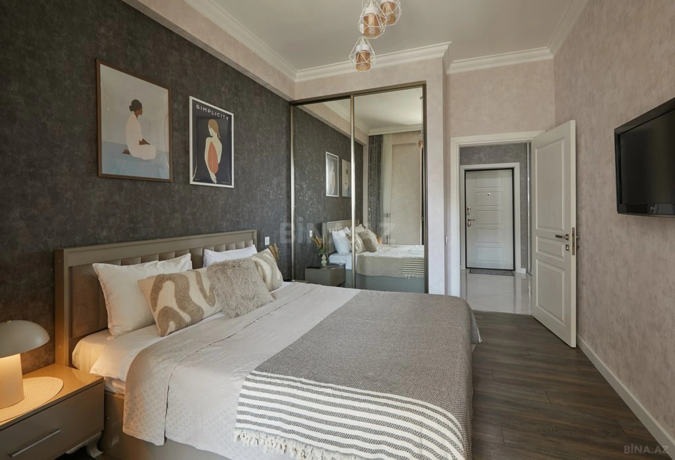 Kirayə verilir 2 otaqlı mənzil 48 m²