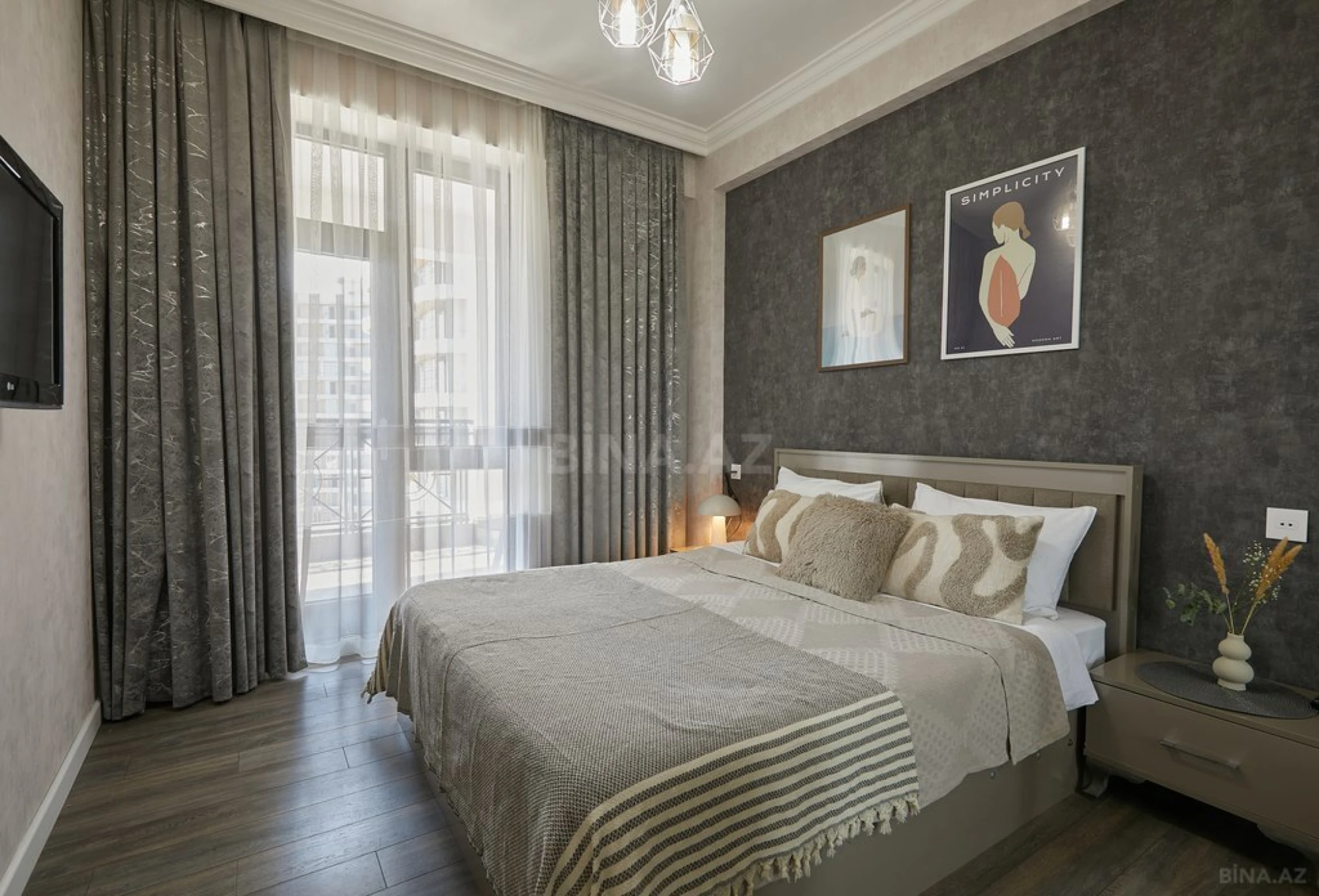 Kirayə verilir 2 otaqlı mənzil 48 m²