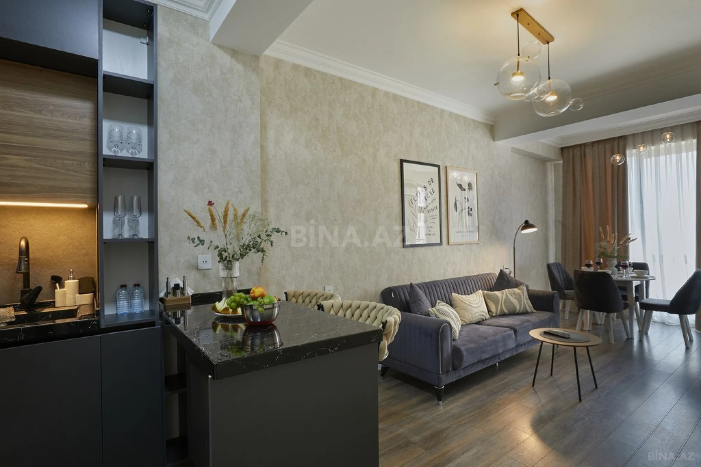 Kirayə verilir 2 otaqlı mənzil 48 m²