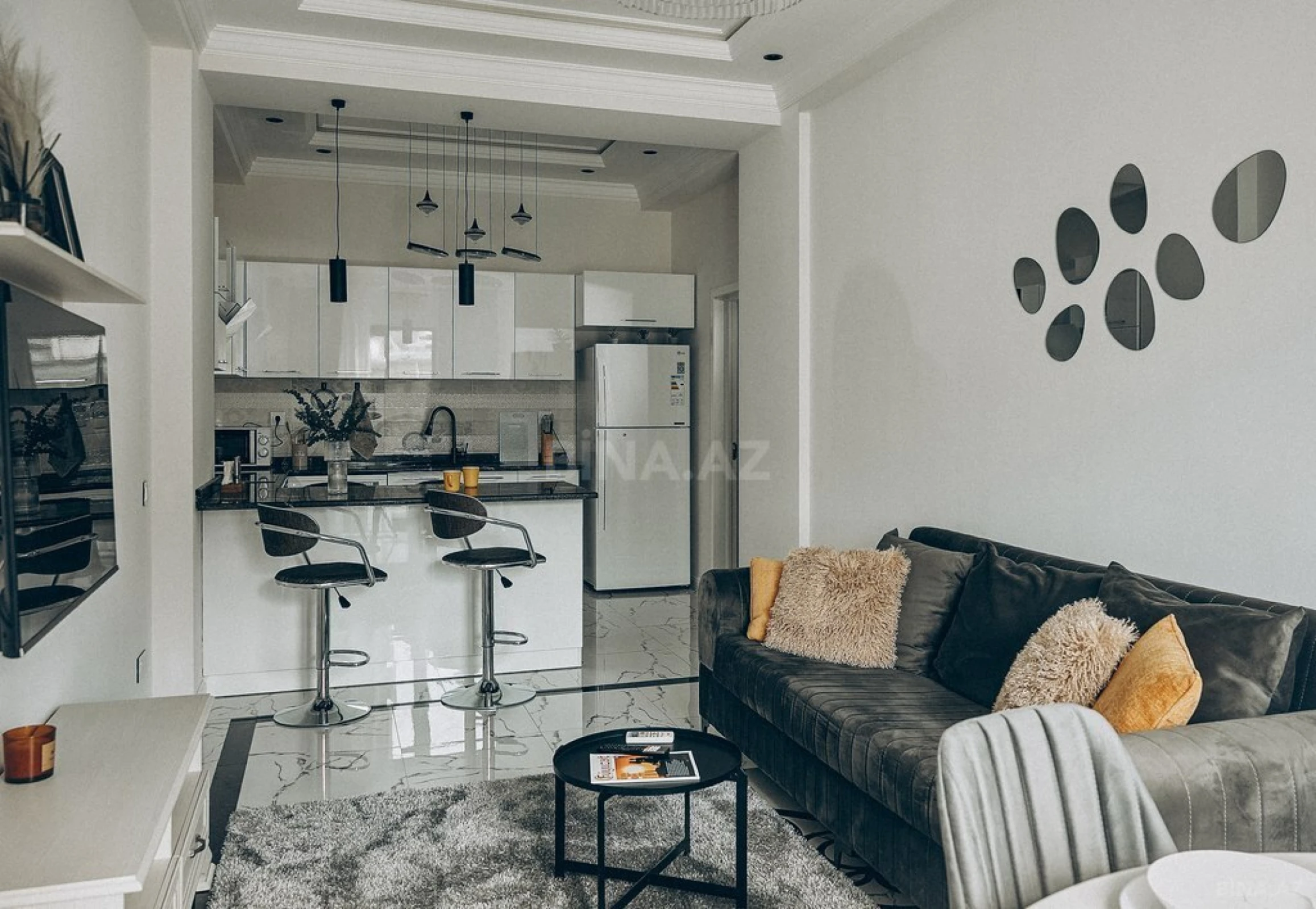 Kirayə verilir 2 otaqlı mənzil 59 m²