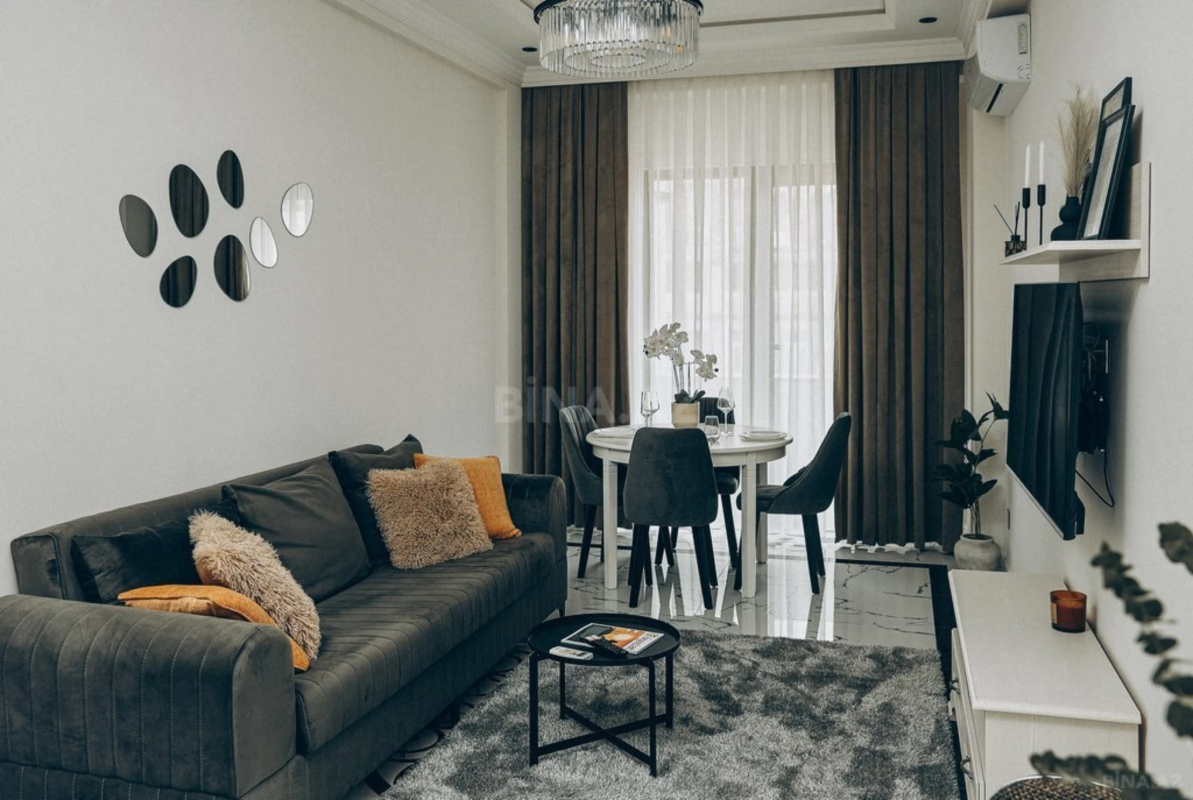 Kirayə verilir 2 otaqlı mənzil 59 m²