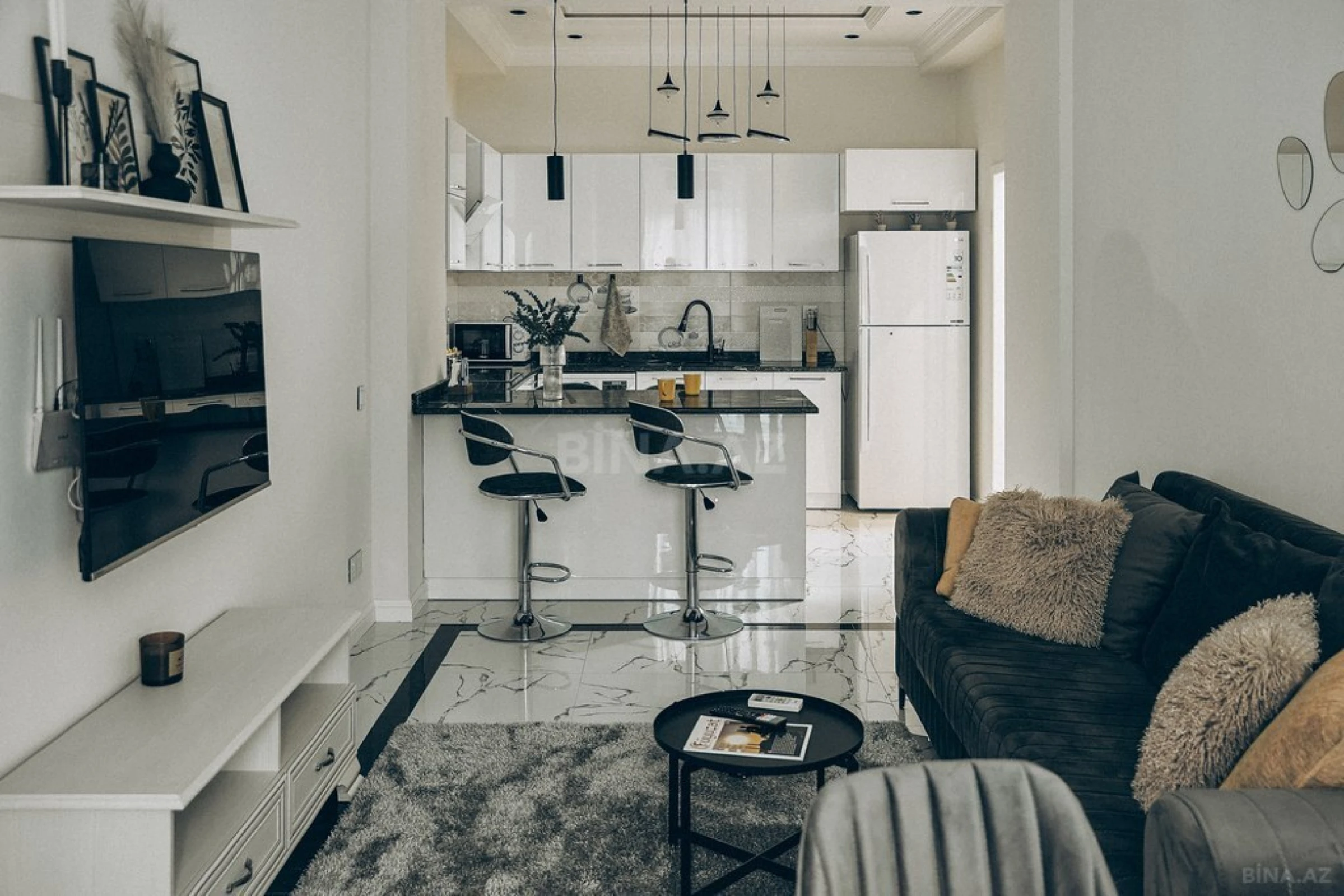 Kirayə verilir 2 otaqlı mənzil 59 m²