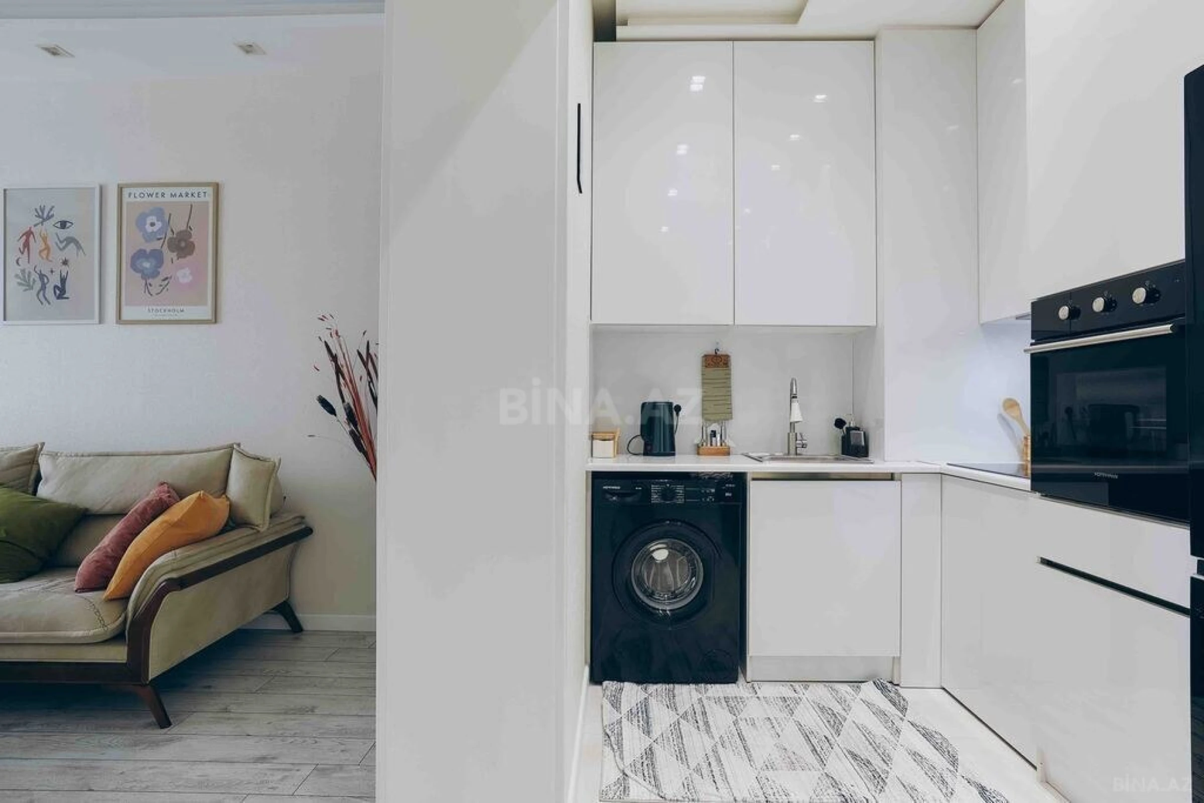 Kirayə verilir 2 otaqlı mənzil 55 m²