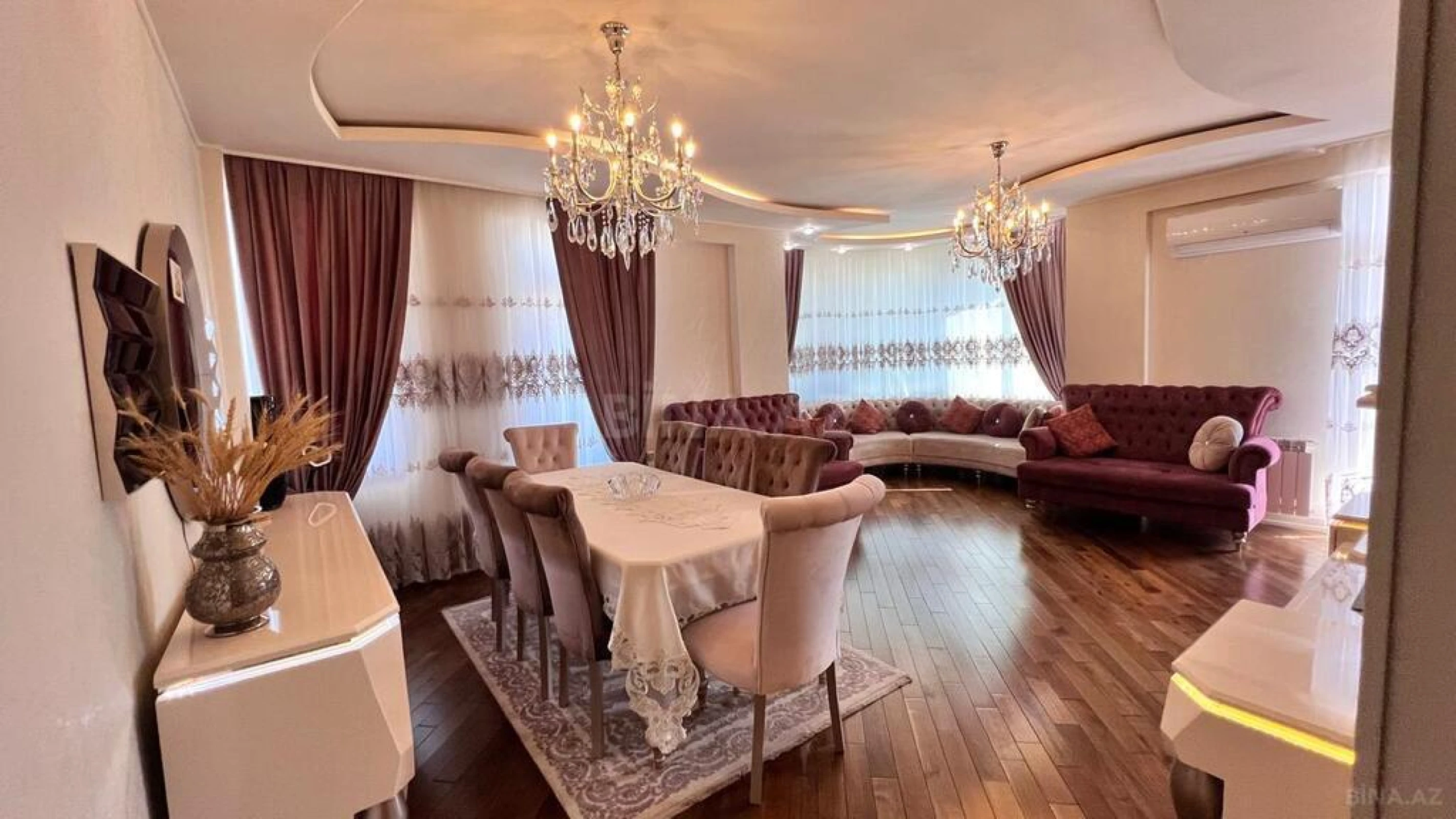 Satılır 4 otaqlı mənzil 165 m²