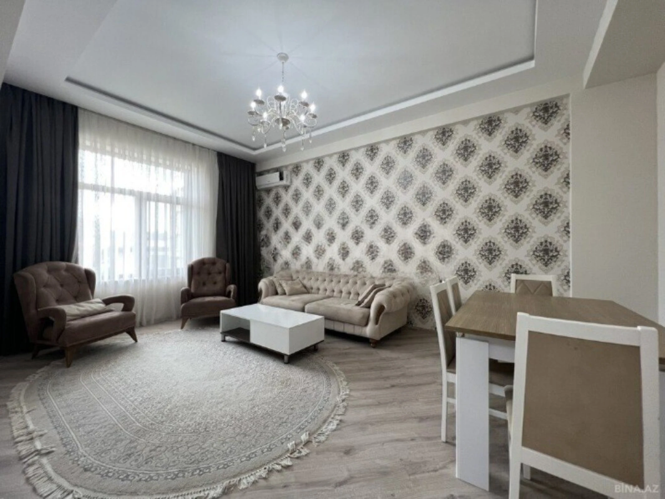 Kirayə verilir 3 otaqlı mənzil 120 m²