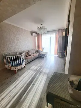 Satılır 2 otaqlı mənzil 77 m² — Bakı 2 otaq 77.00 m²
