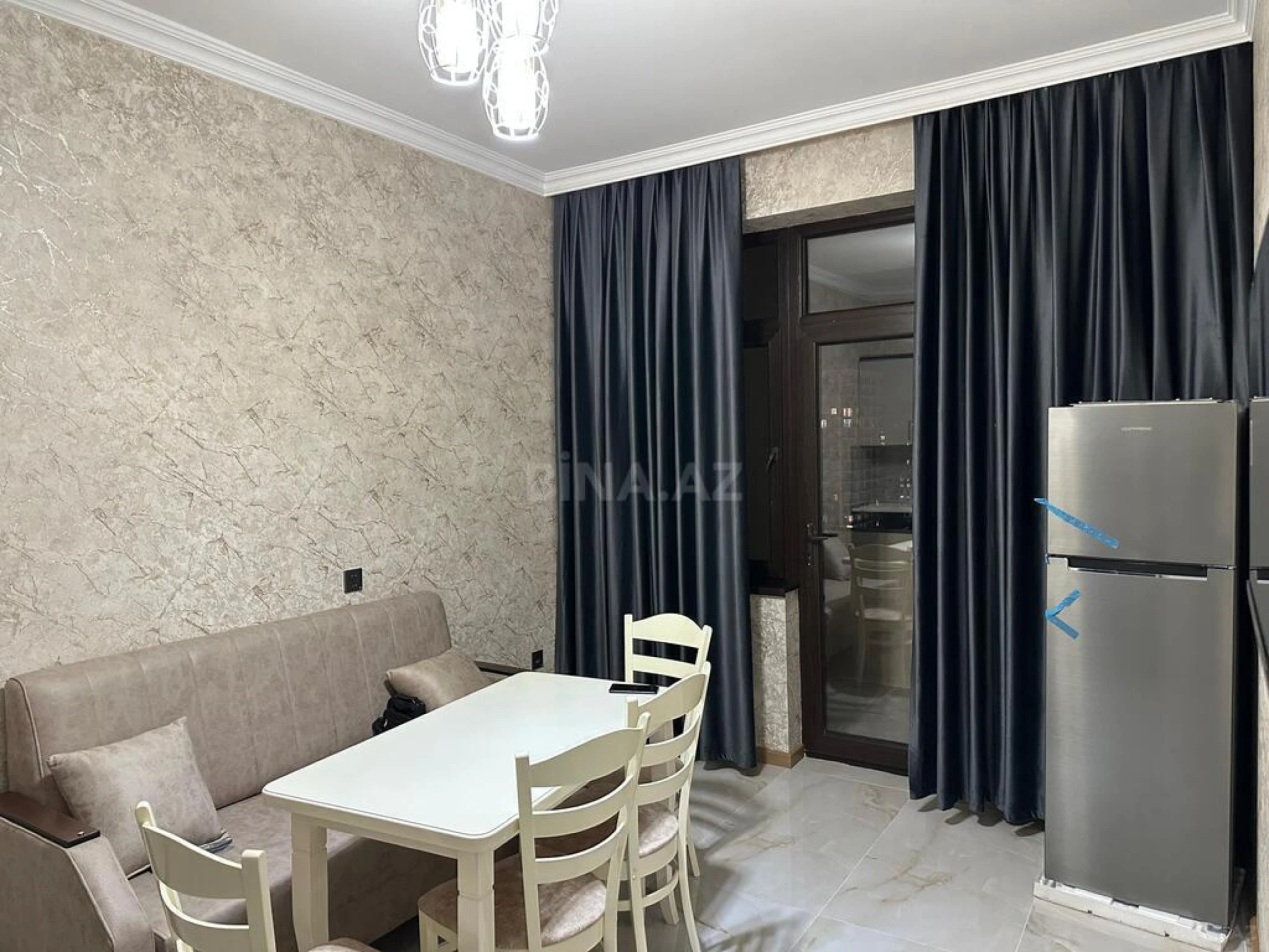 Kirayə verilir 1 otaqlı mənzil 55 m²
