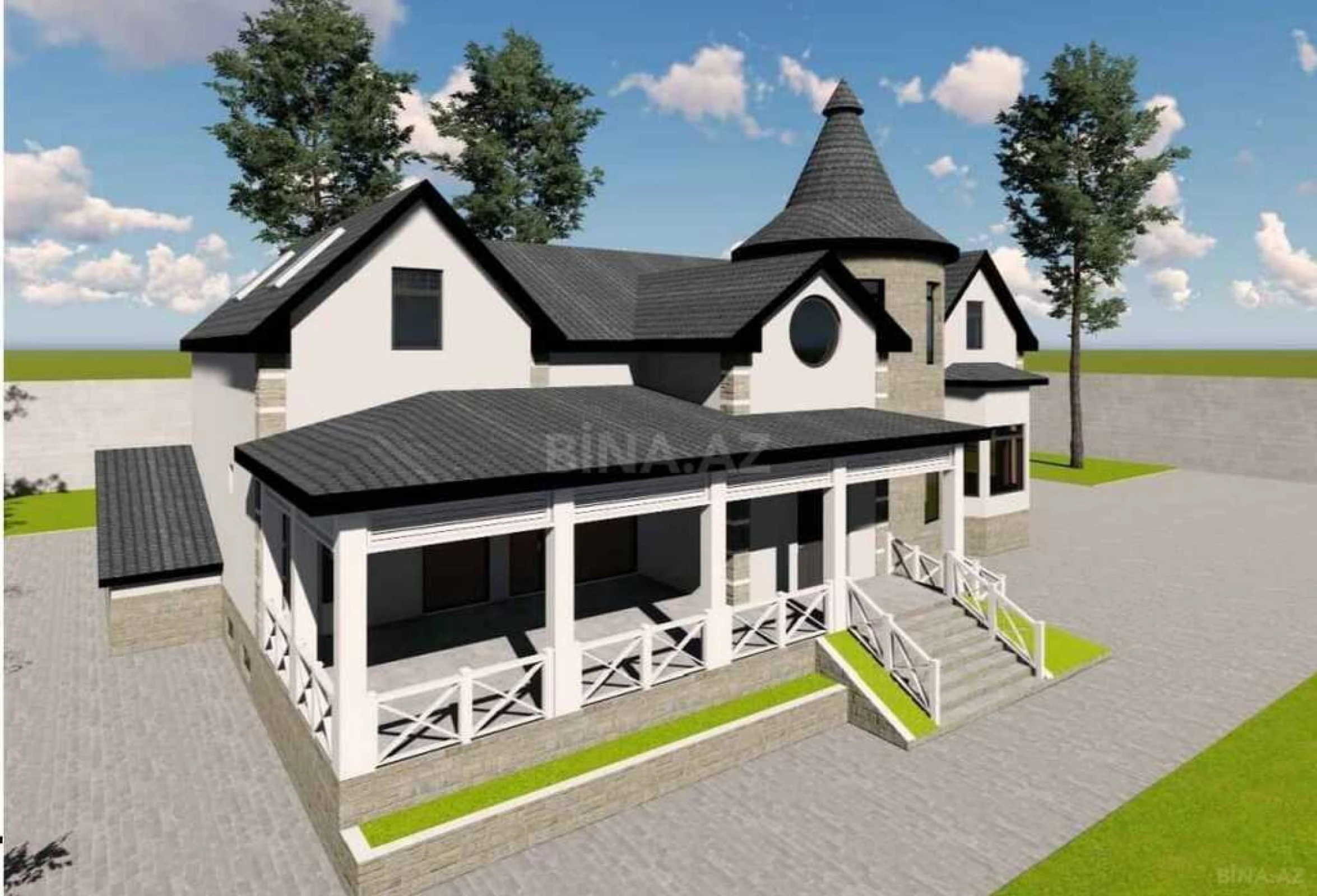 Satılır 7 otaqlı həyət evi 750 m²