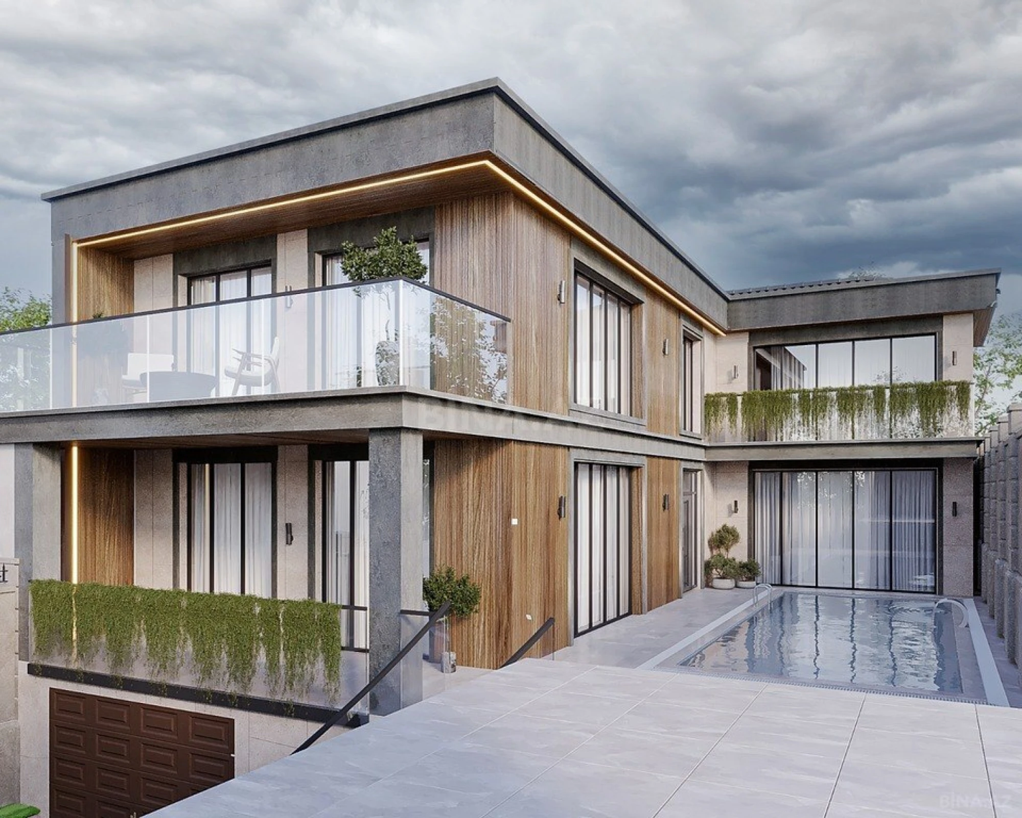 Satılır 5 otaqlı həyət evi 440 m²