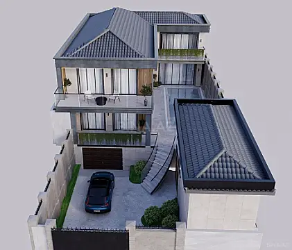 Satılır 5 otaqlı həyət evi 440 m²