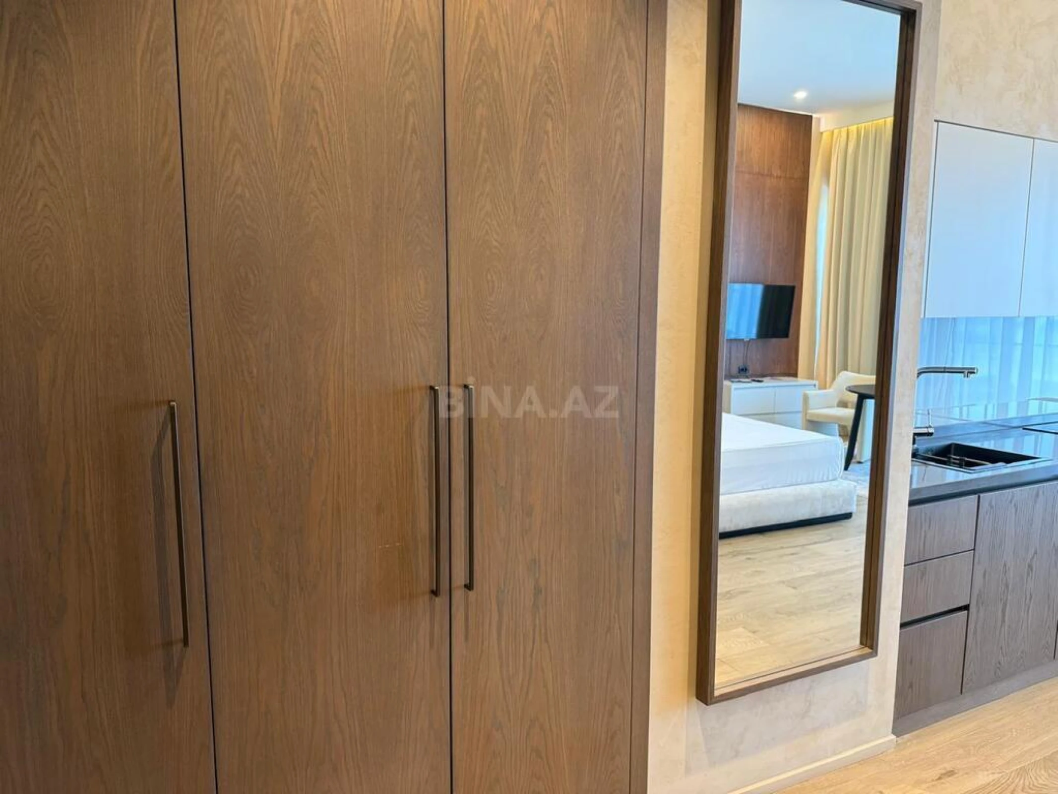 Kirayə verilir 1 otaqlı mənzil 60 m²